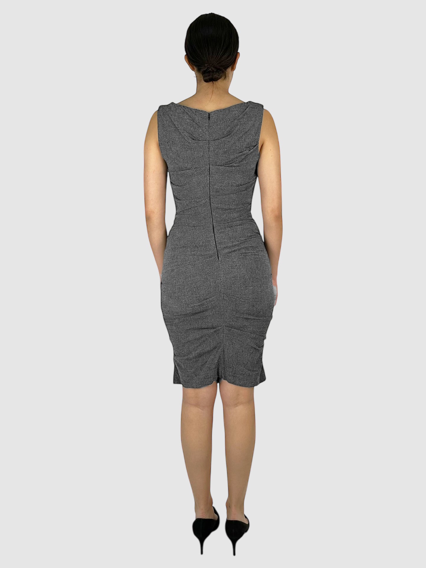 Sleeveless Midi Dress - Size 6