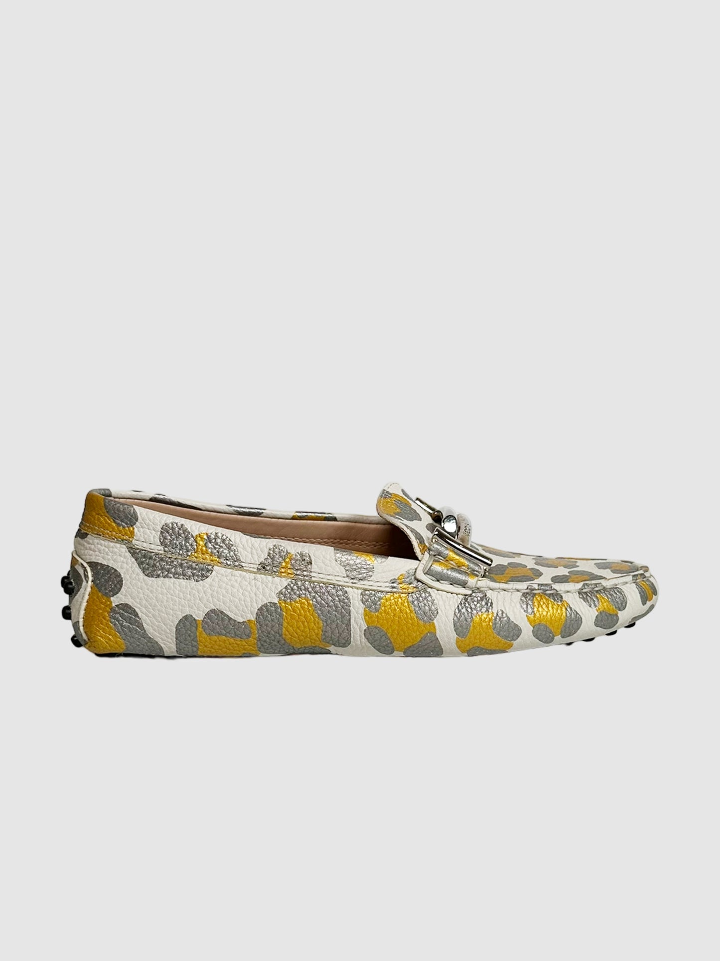 Tod's Animal Print Loafers - Size 36
