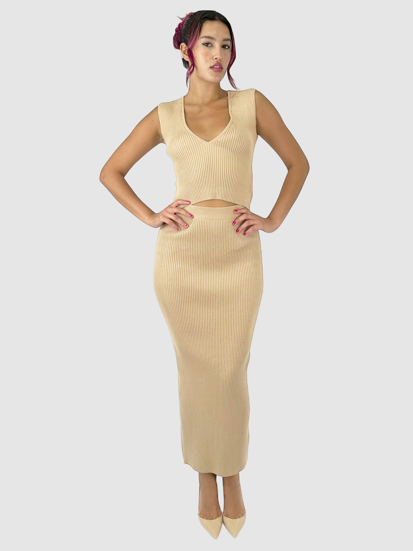 Ribbed 2-Piece Set