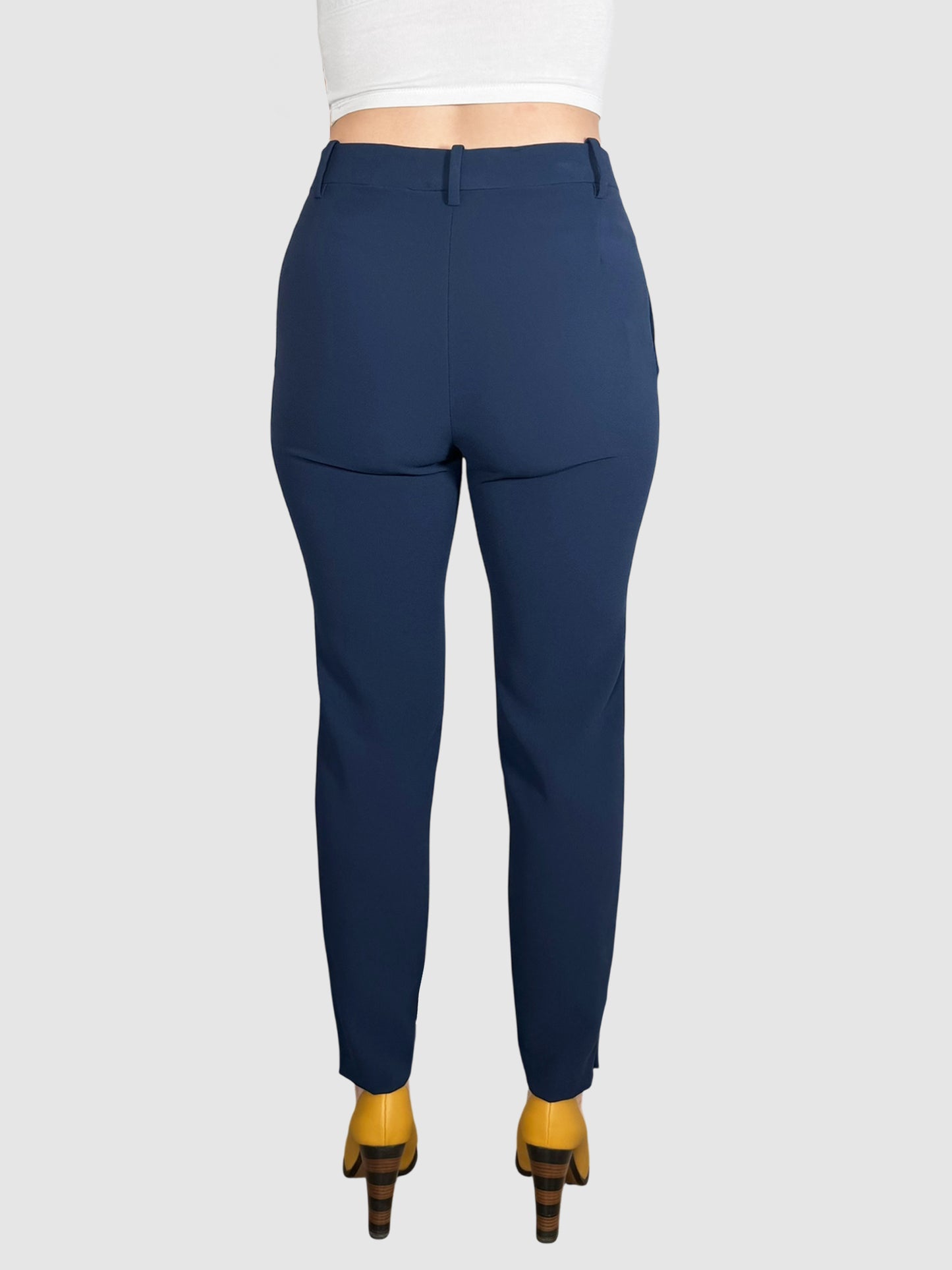 High Rise Slim Pants