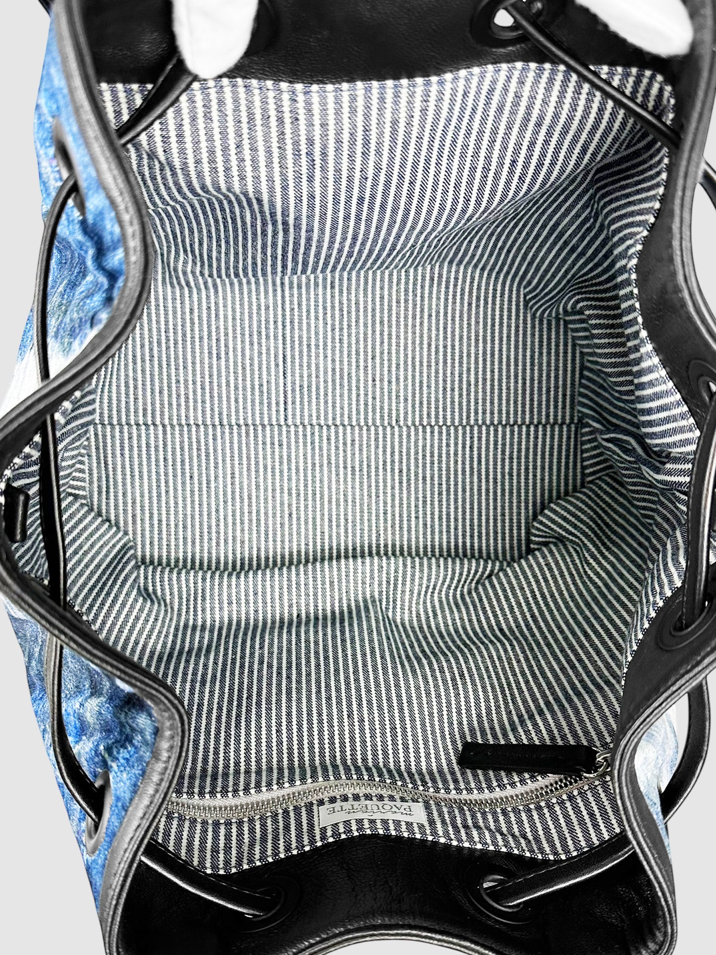 Printed Bucket Bag