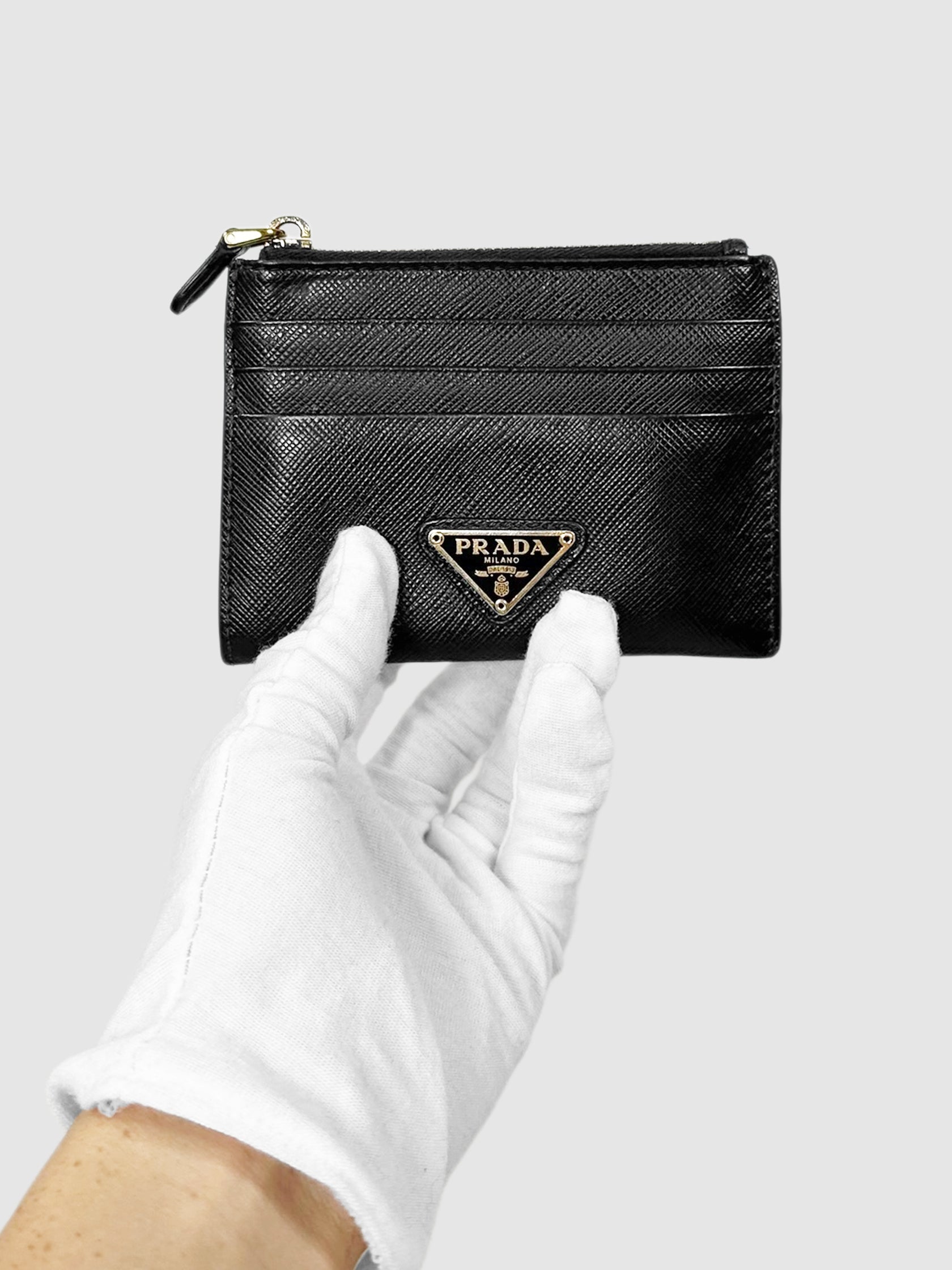 Triangle Logo Card Holder
