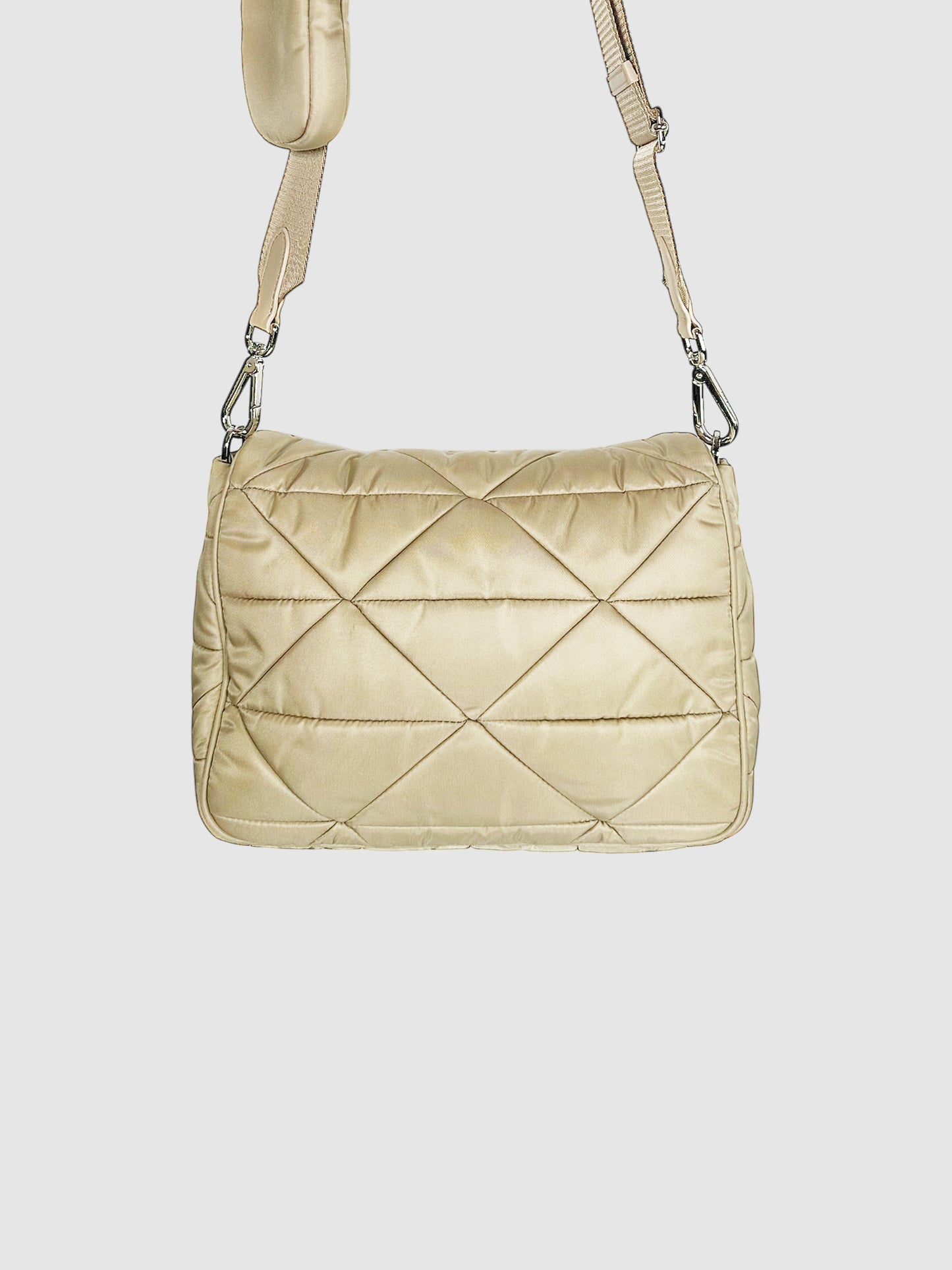 Re-Nylon Padded Shoulder Bag
