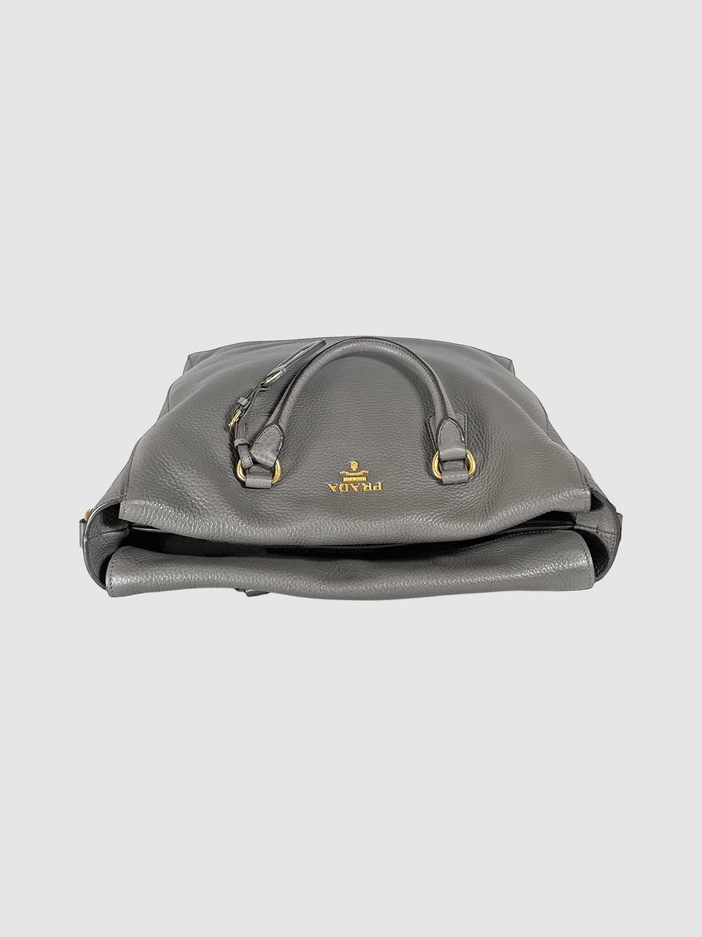 Leather Shopper Tote
