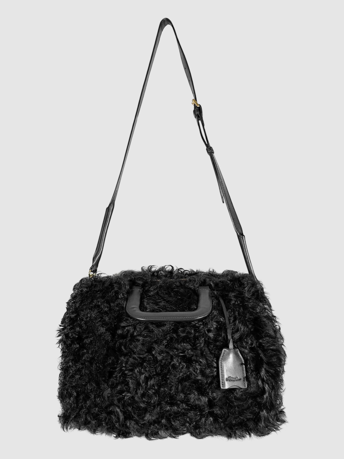 Shearling Handle Bag