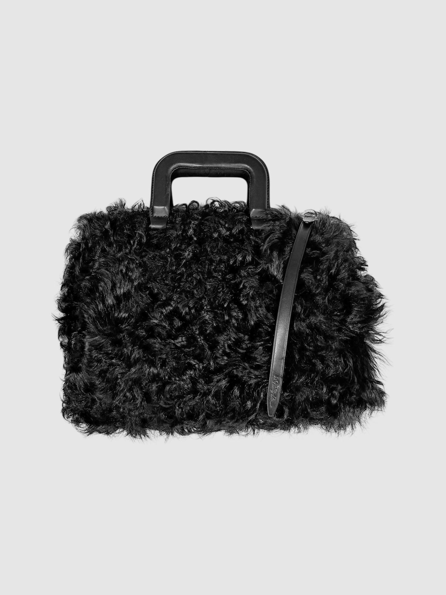 Shearling Handle Bag