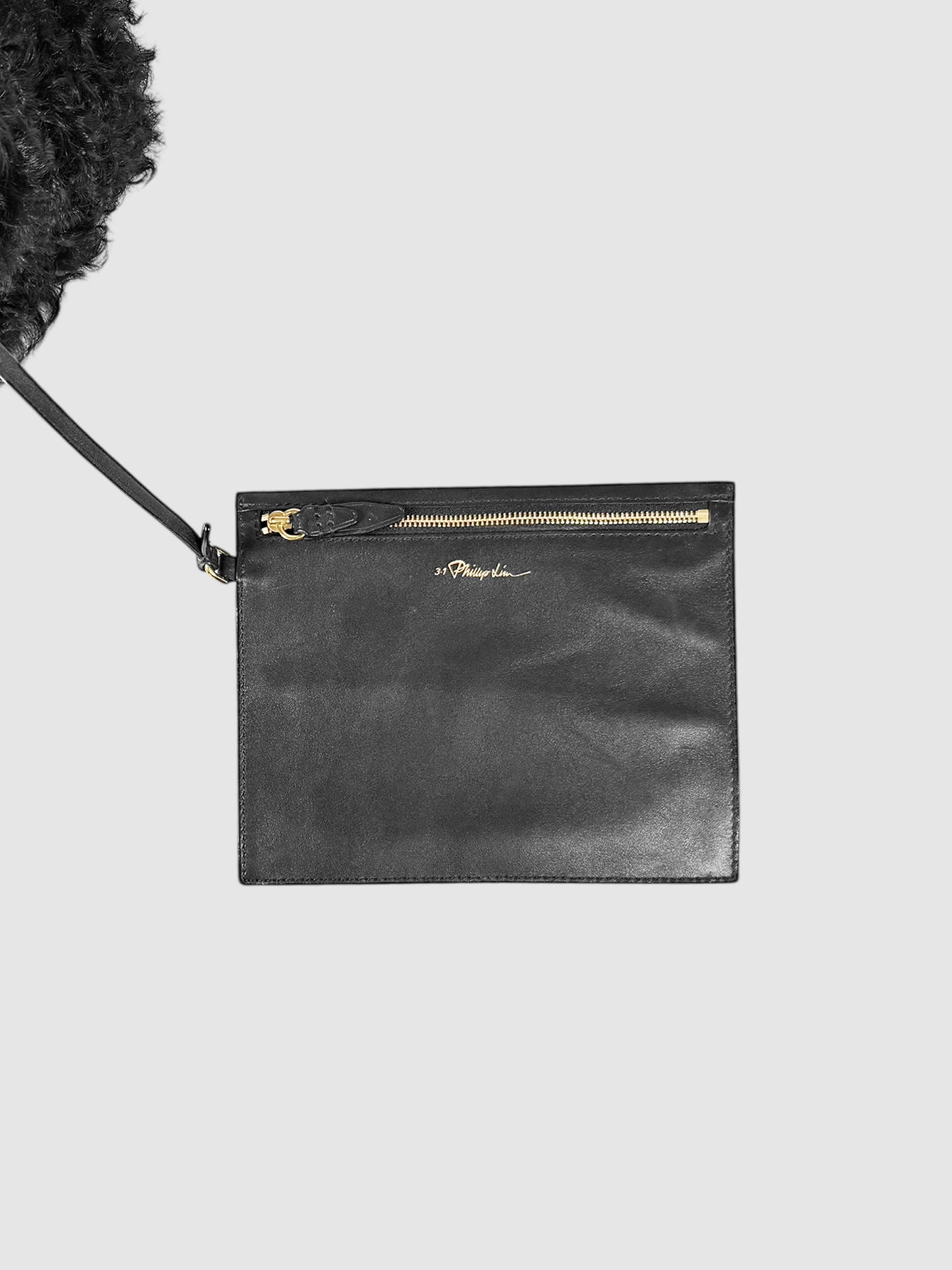Shearling Handle Bag
