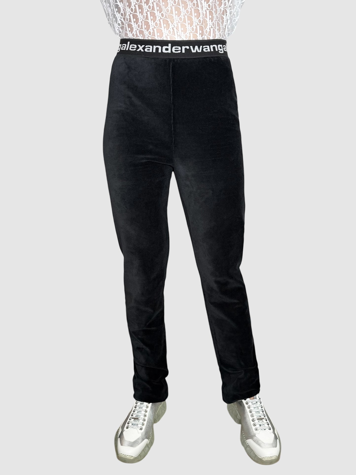 Ribbed Velvet Pants