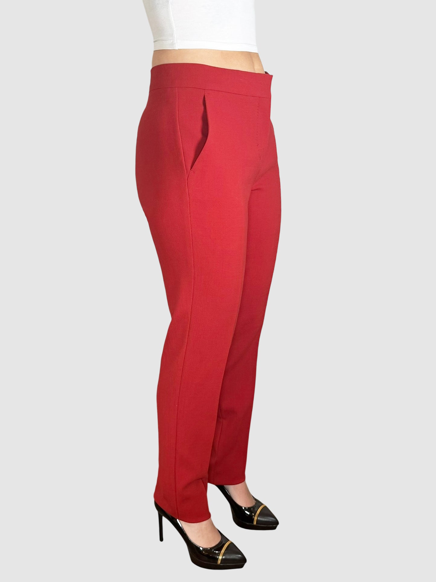 Pleated Wool Pants