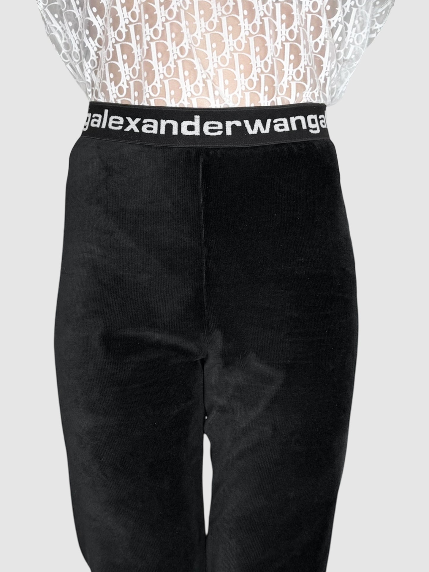 Ribbed Velvet Pants