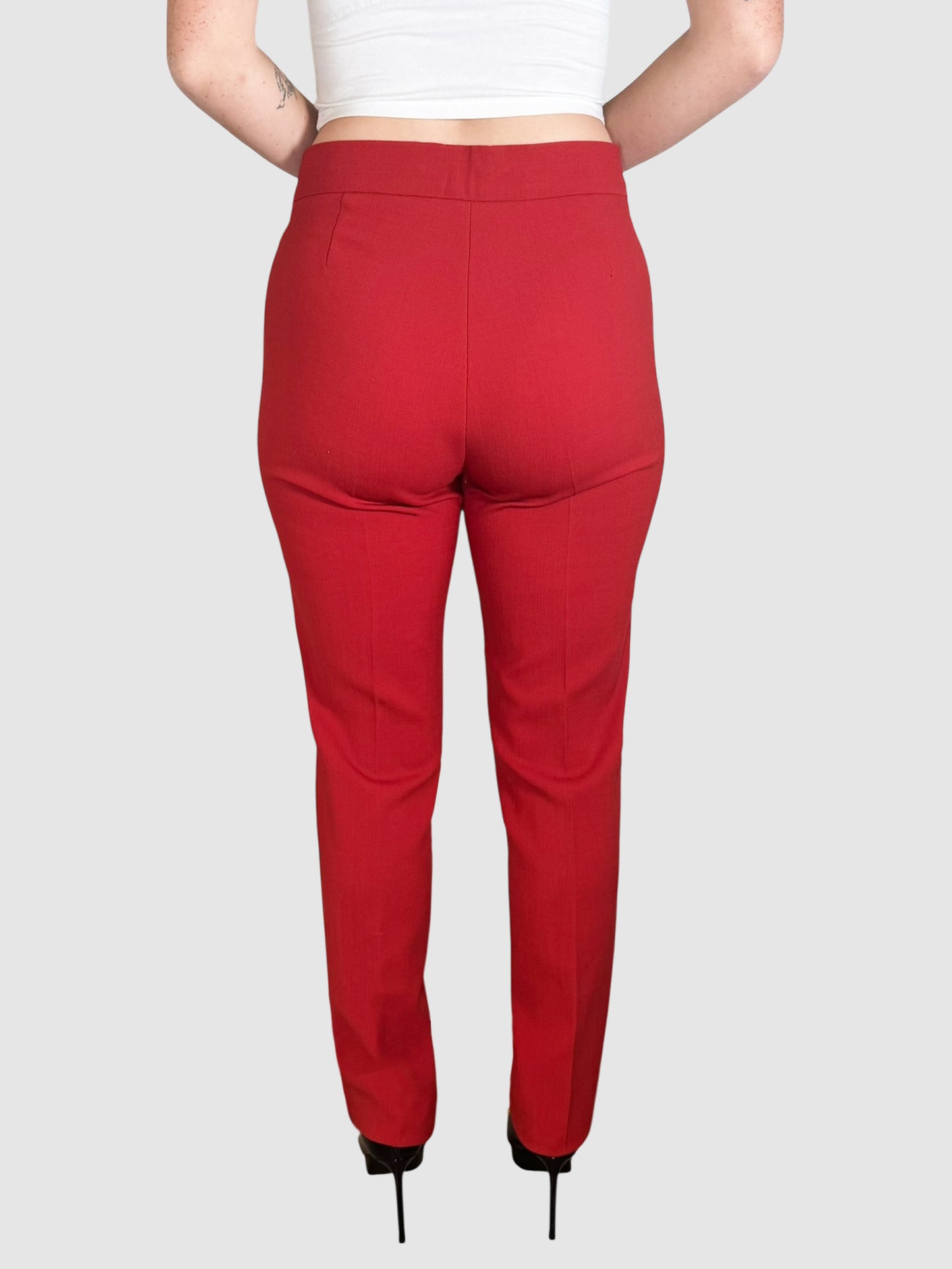 Pleated Wool Pants