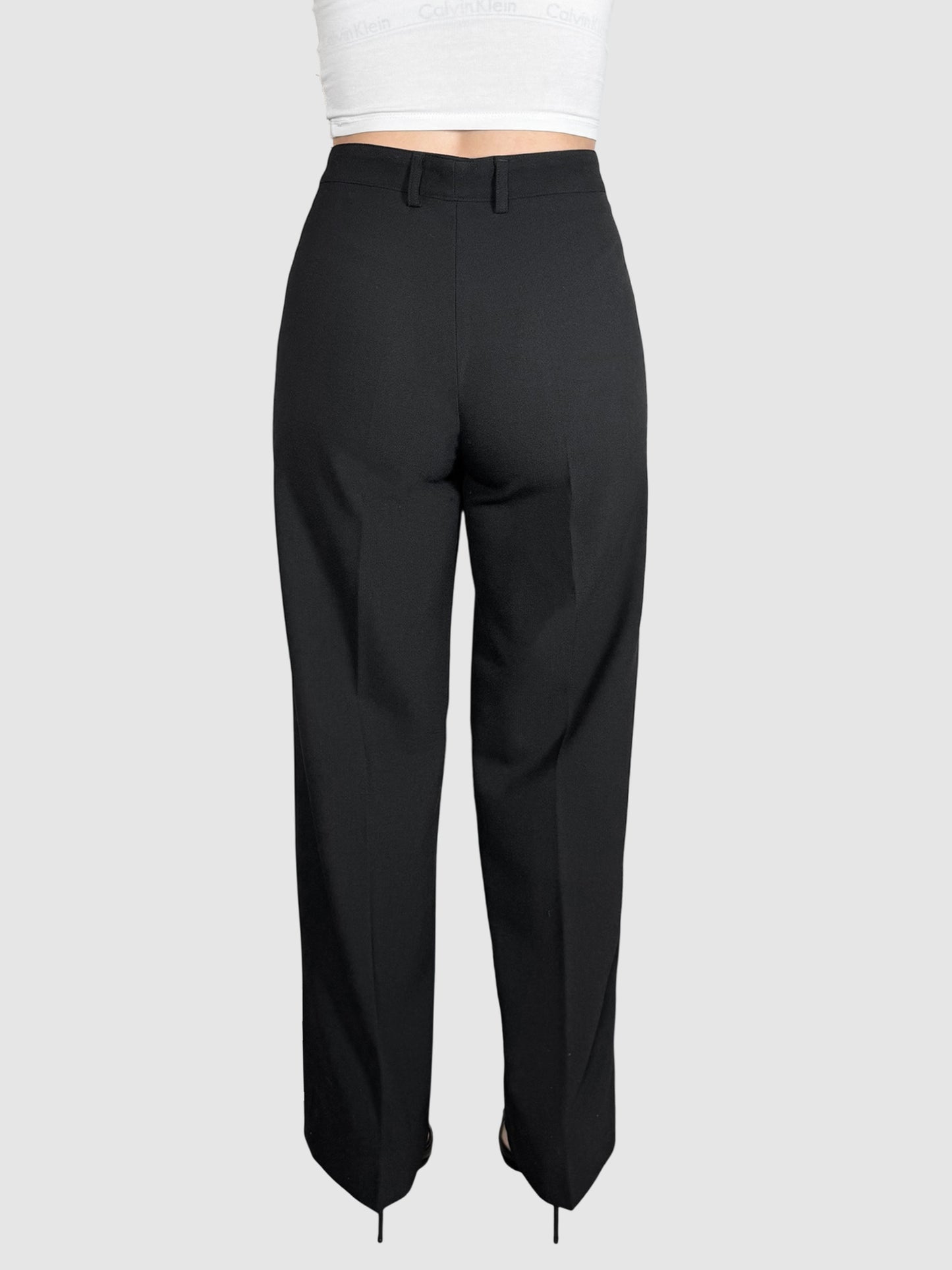 Pleated Wool Pants