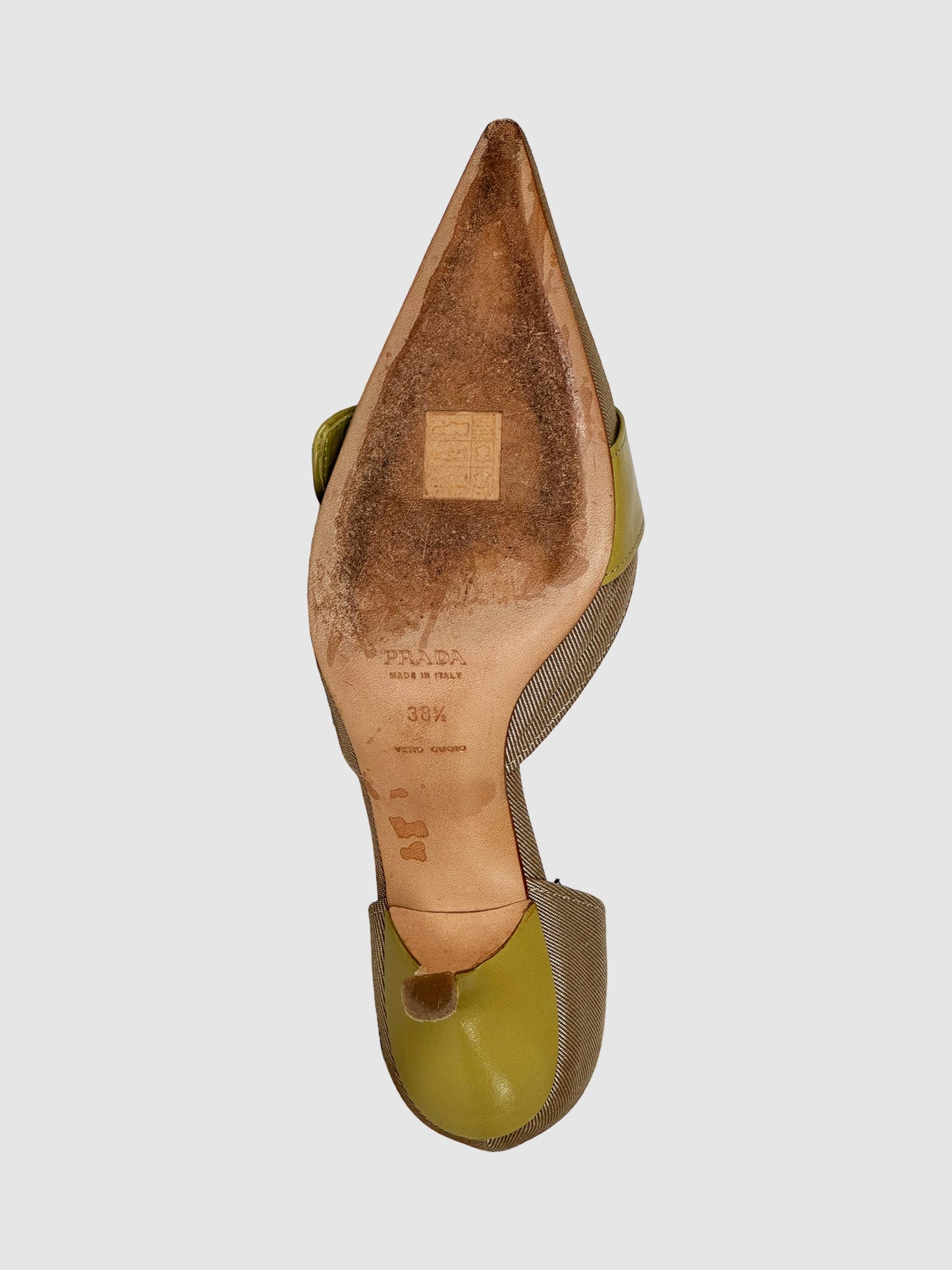 Prada Vintage D'Orsay Pumps - Size 38.5