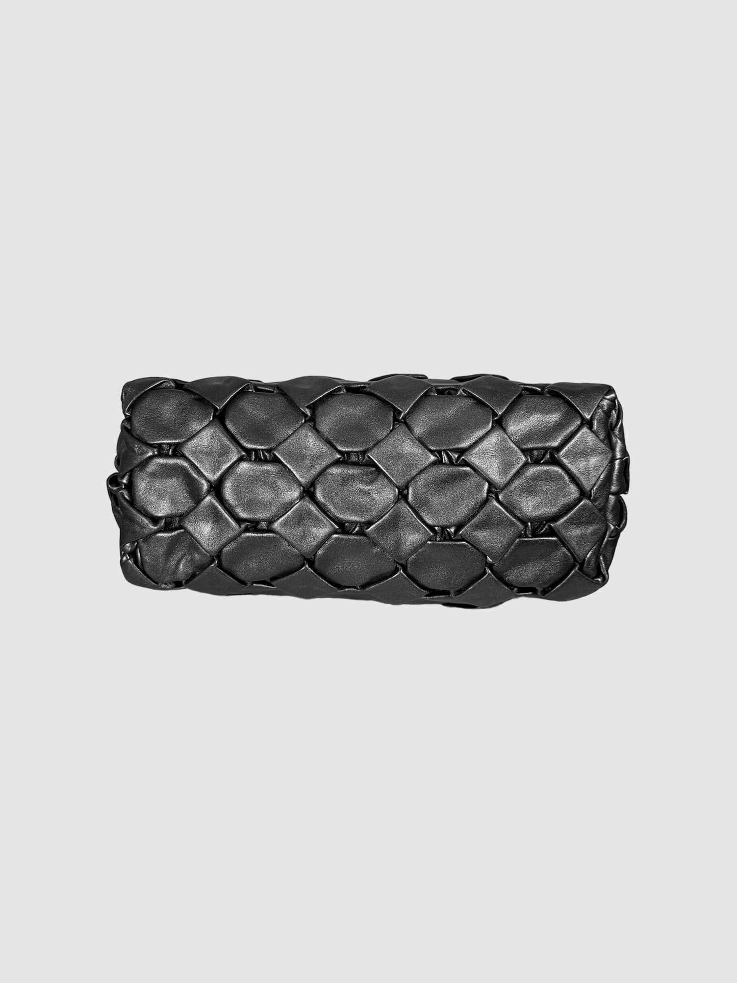 Woven Nappa B Shoulder Bag