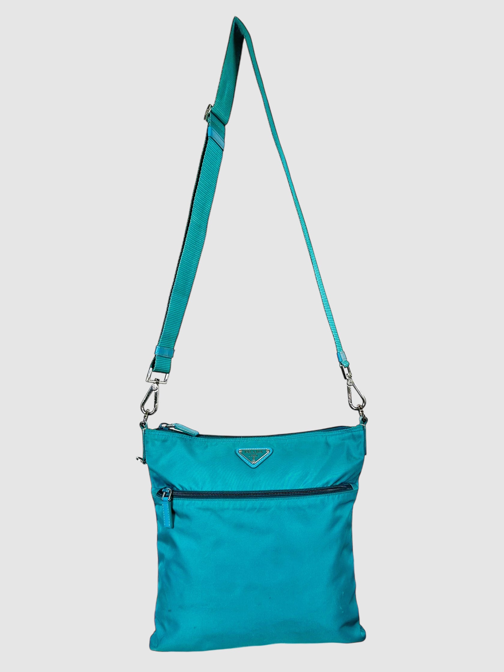 Tessuto Front Pocket Crossbody Bag