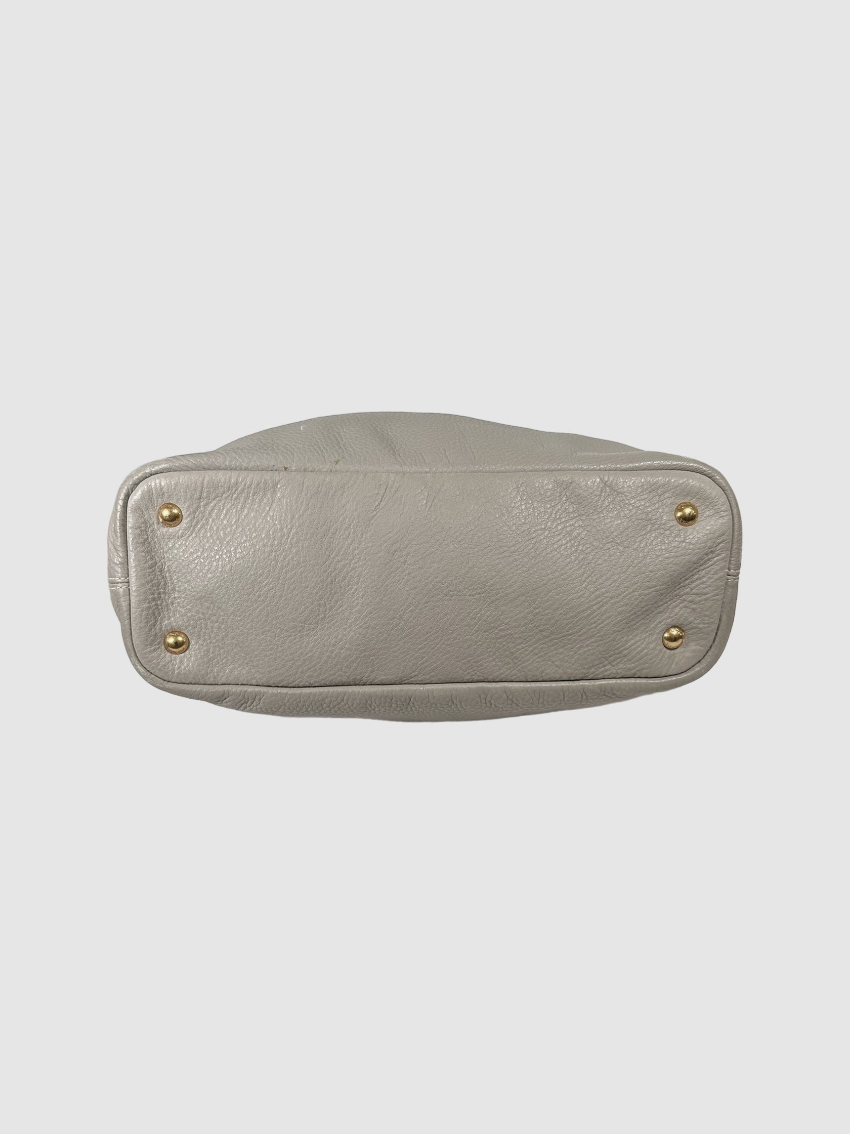 Vitello Daino Side Zip Tote Bag
