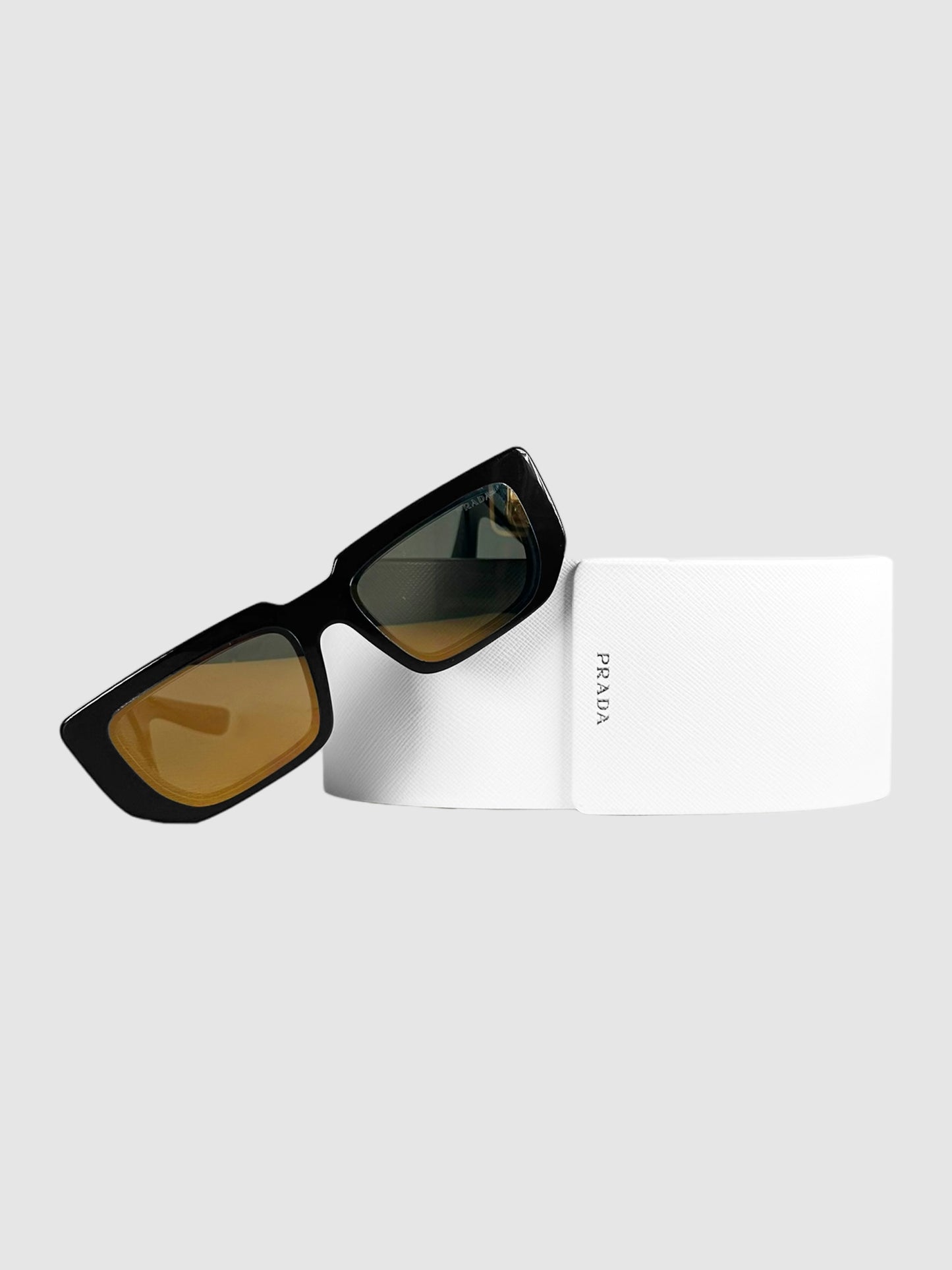 Rectangle Reflective Sunglasses