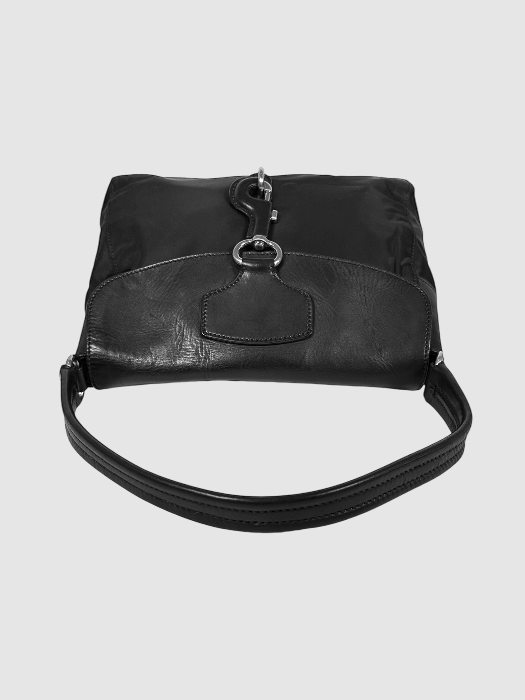 Tessuto Clasp Shoulder Bag