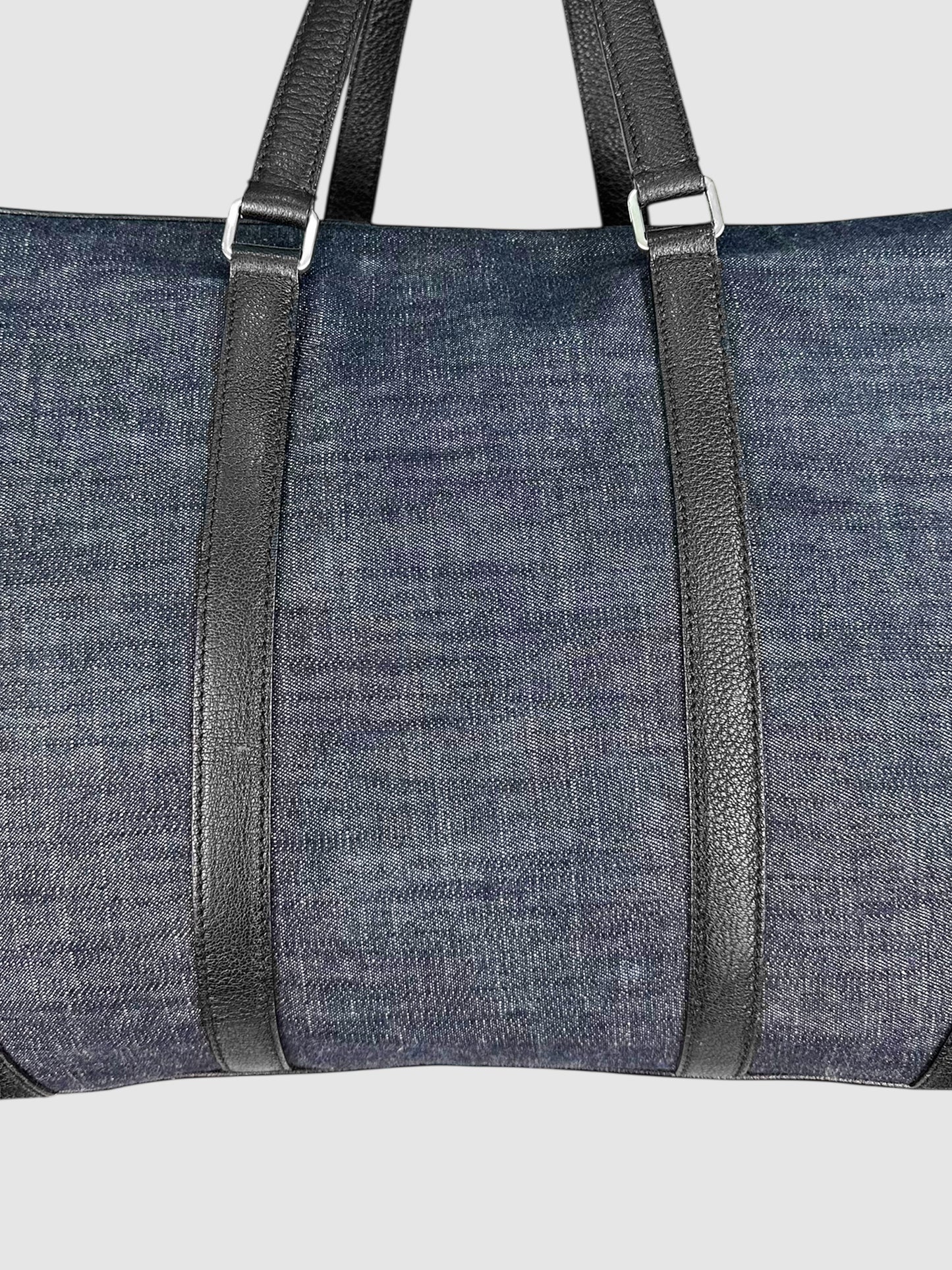 Denim Duffle Bag