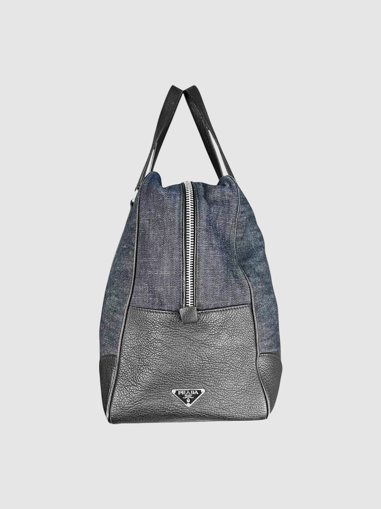 Denim Duffle Bag
