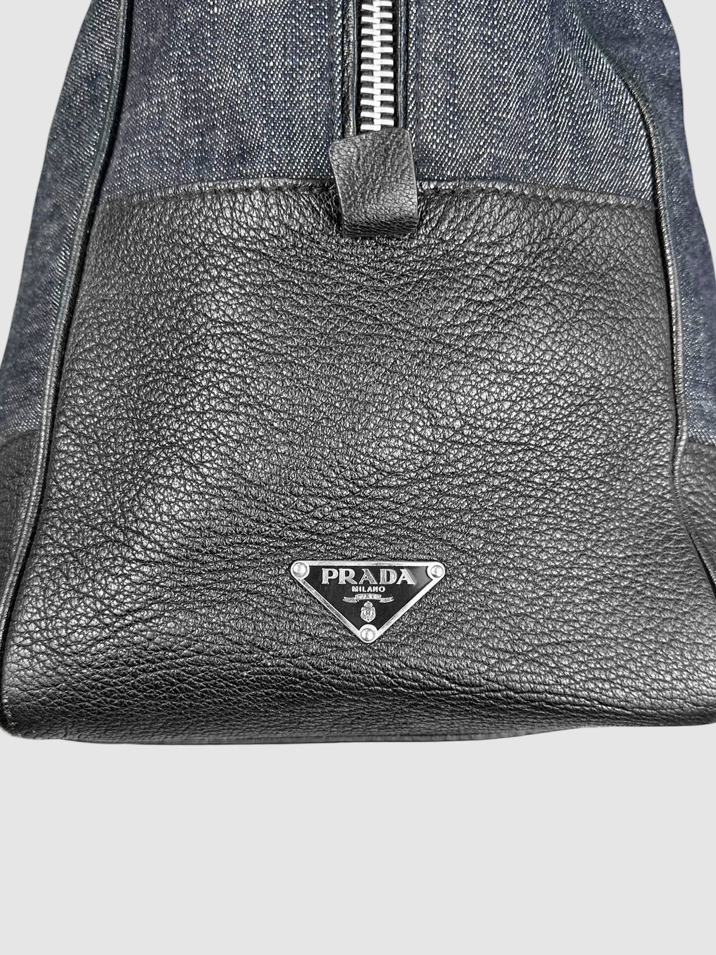 Denim Duffle Bag