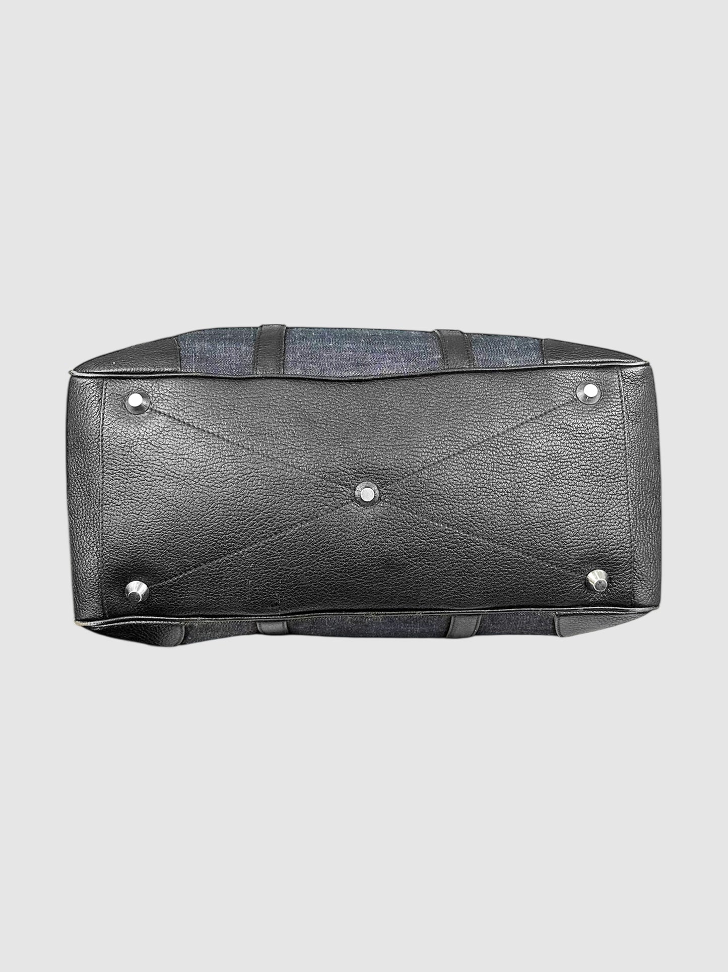 Denim Duffle Bag