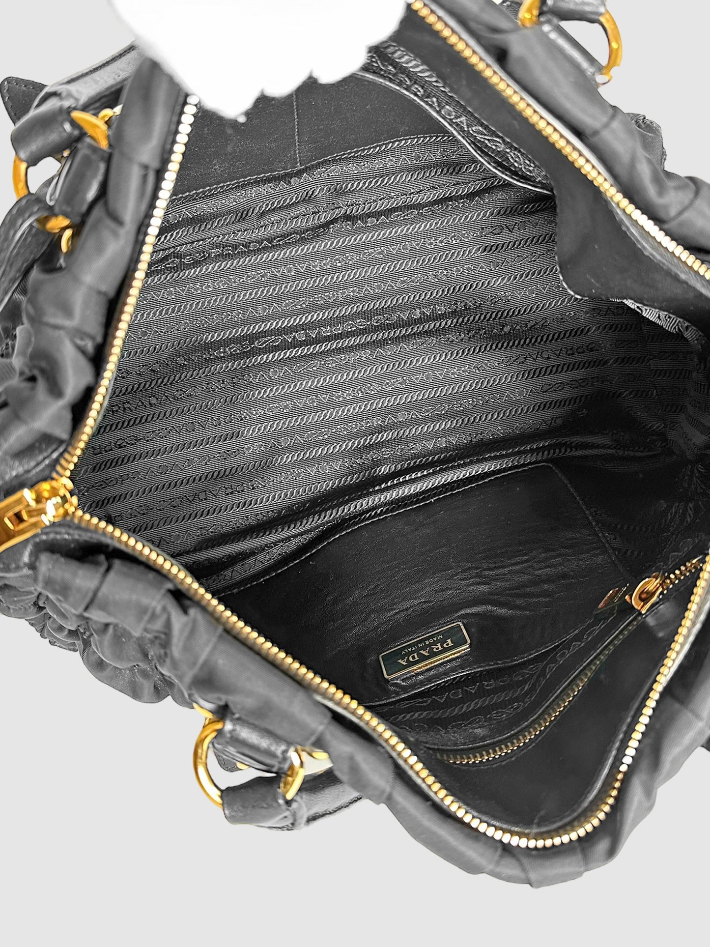 Tessuto Gaufre Bag