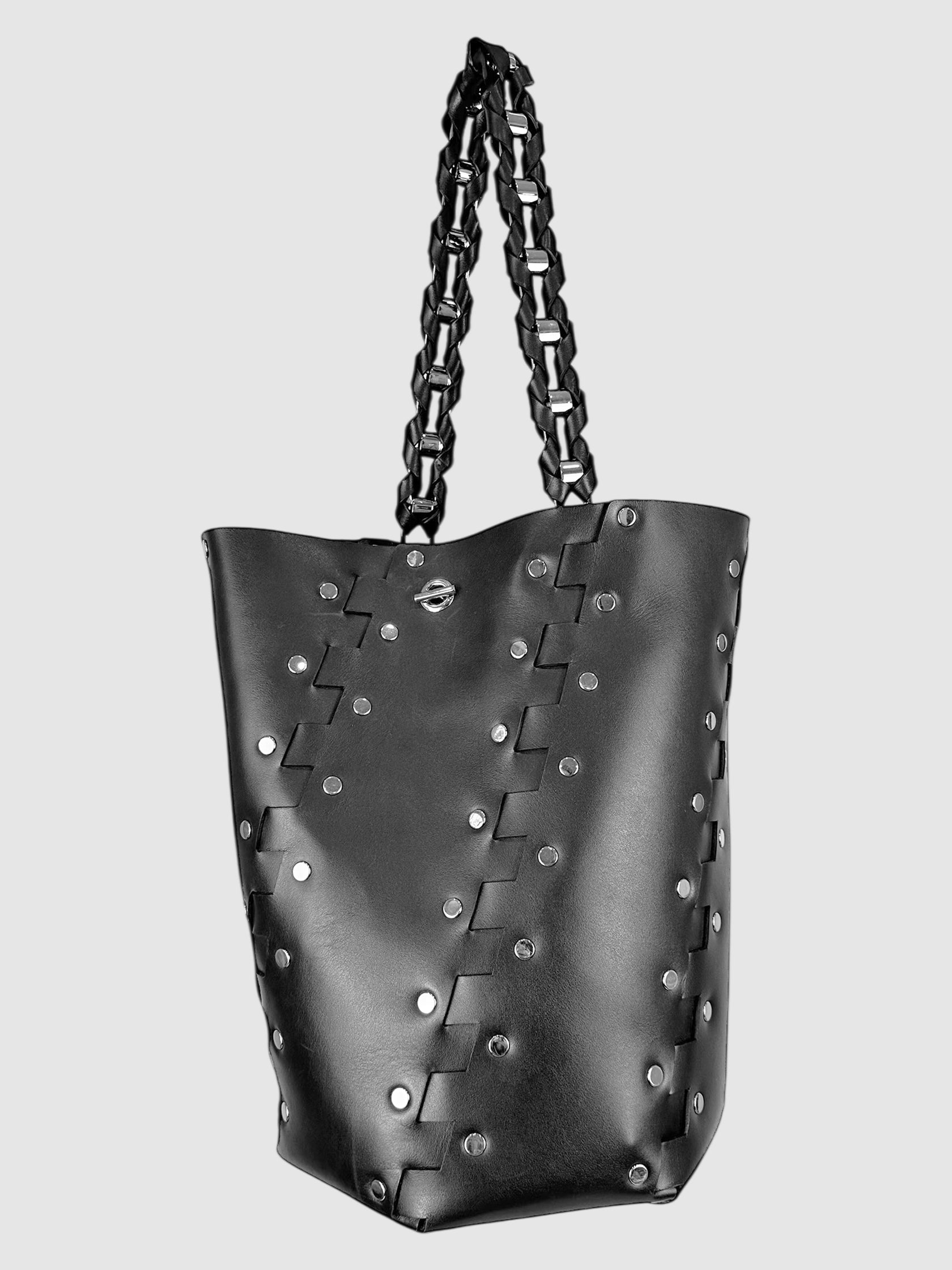 Studded Hex Bag