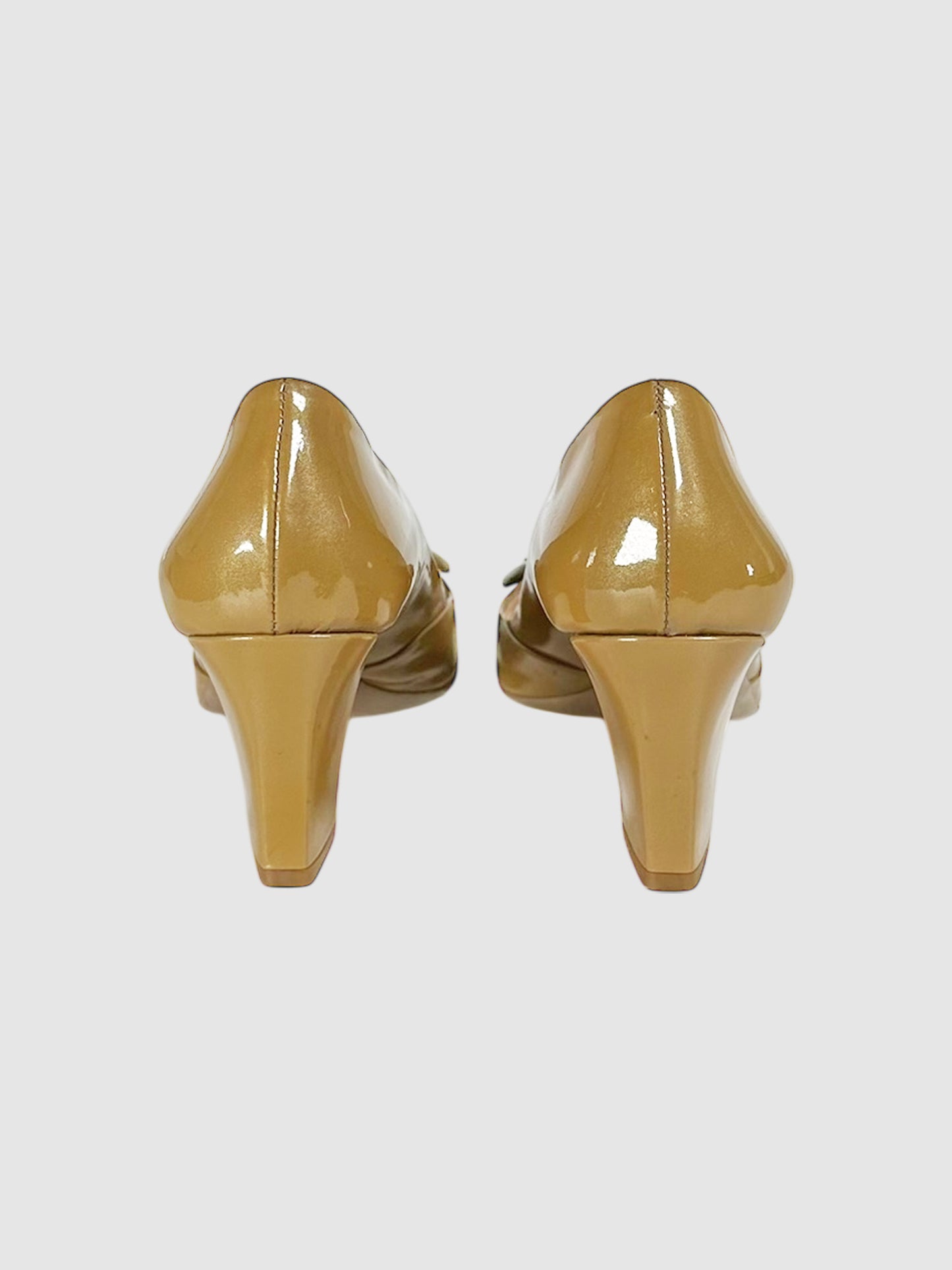 Patent Buckle Pumps