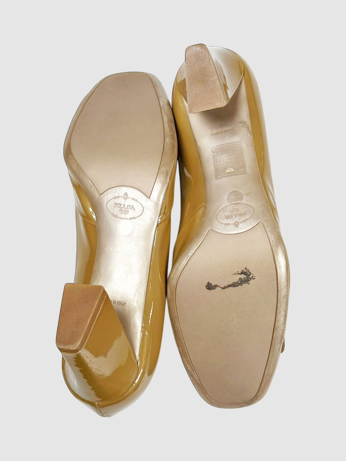 Patent Buckle Pumps