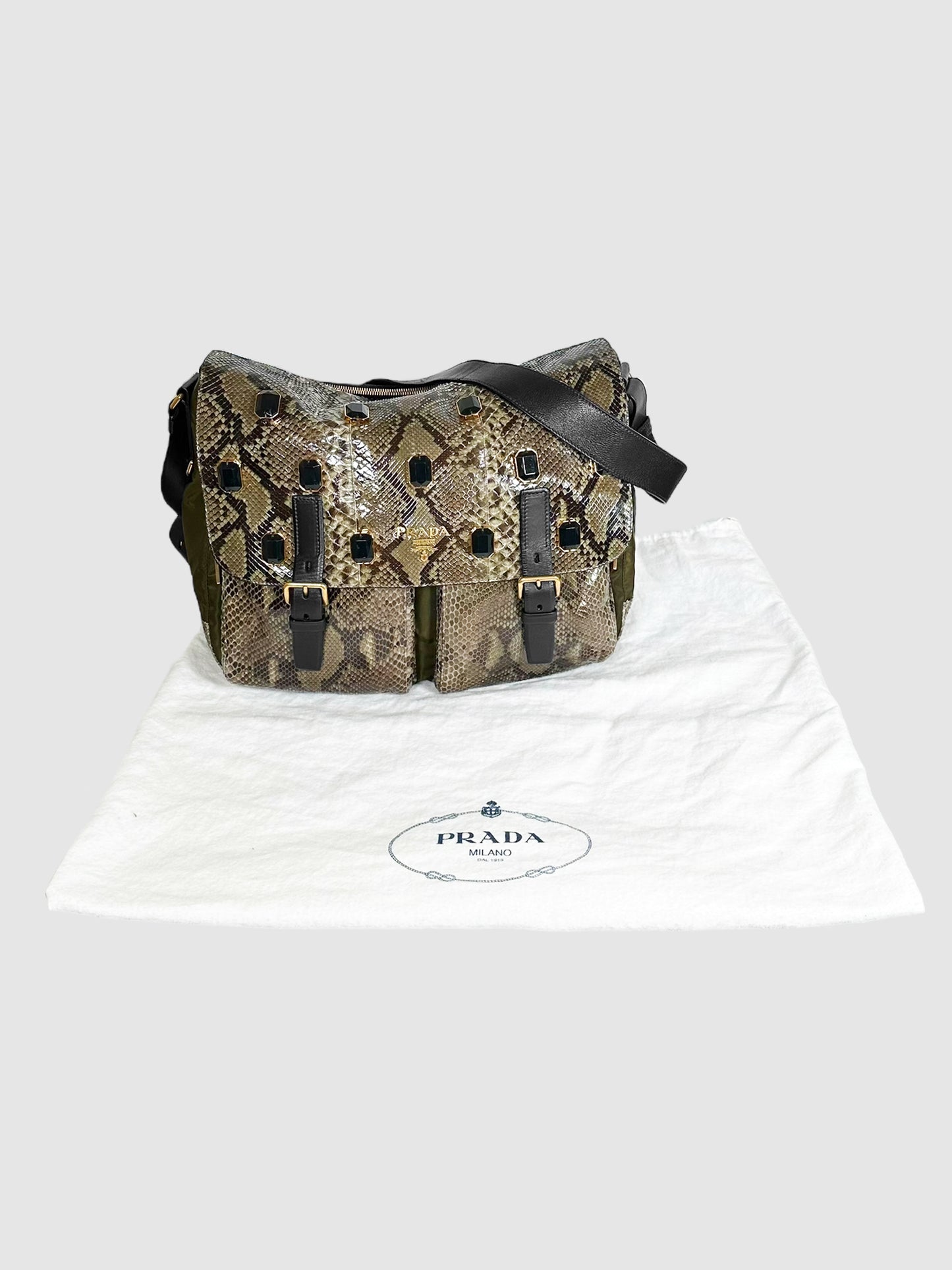 Python Jewelled Bag