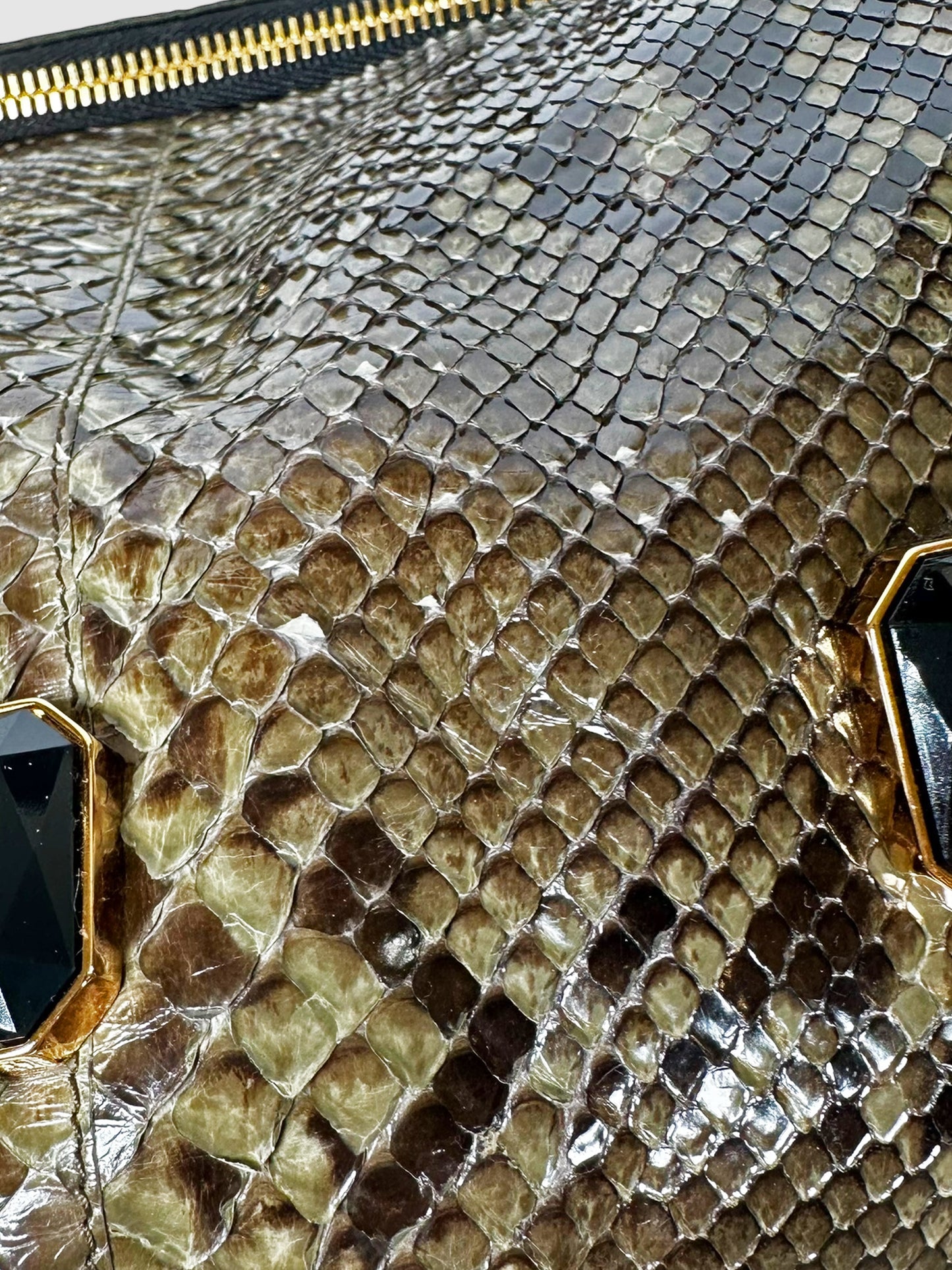 Python Jewelled Bag