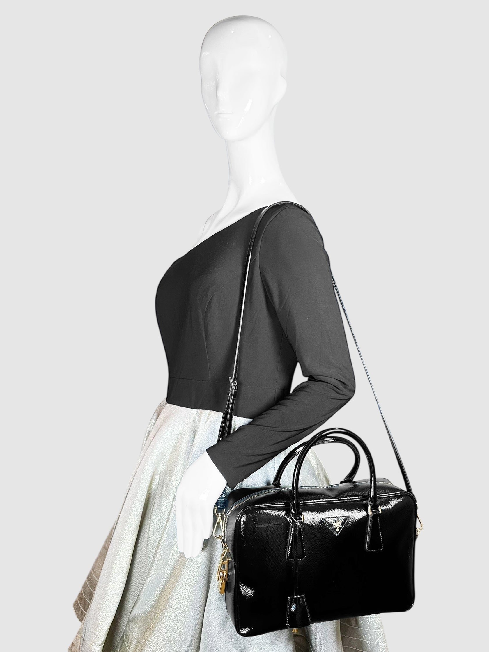 Vernice Bauletto Bag