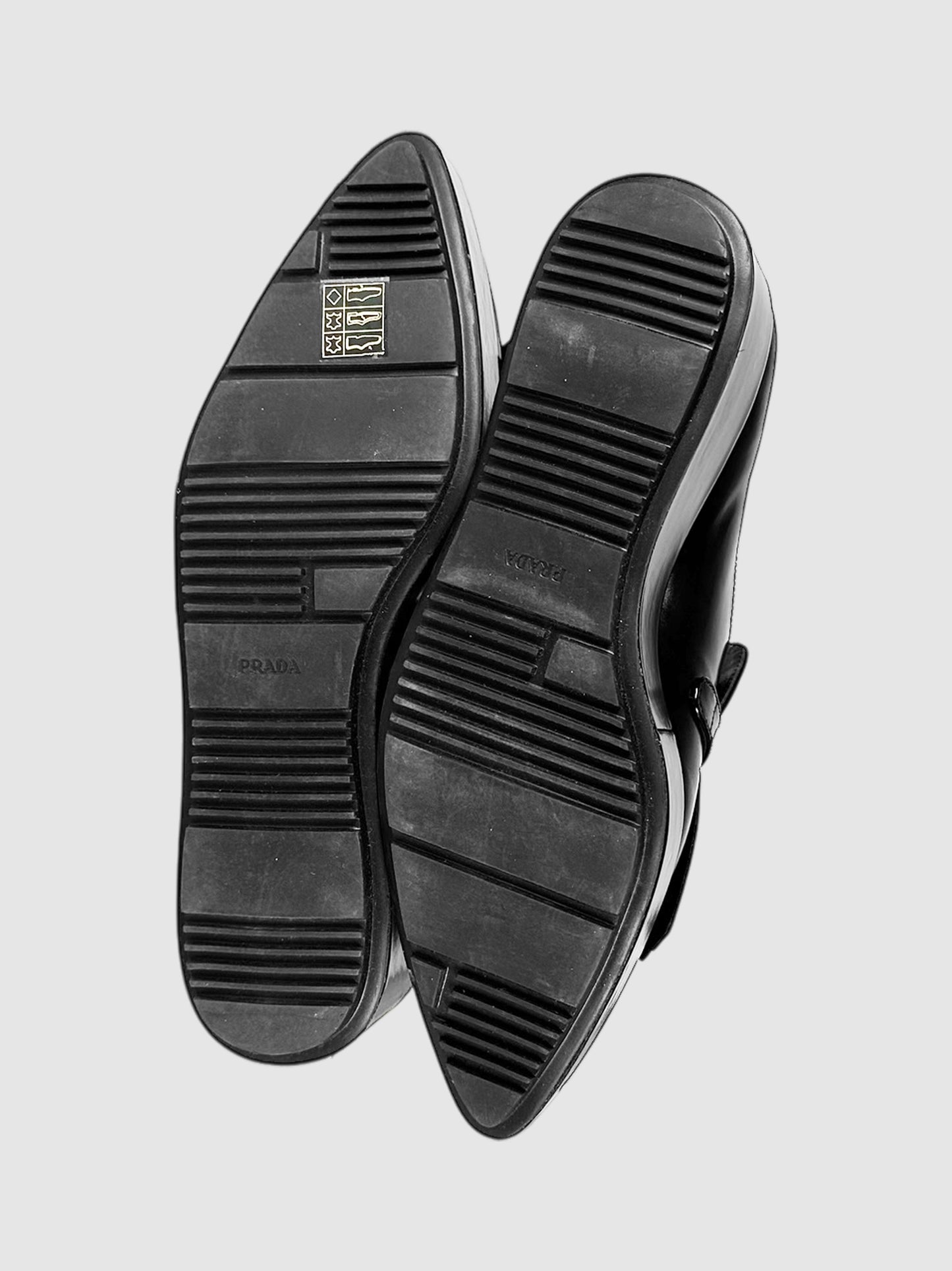 Spazzolato Platform Oxford Shoes - Size 38.5.