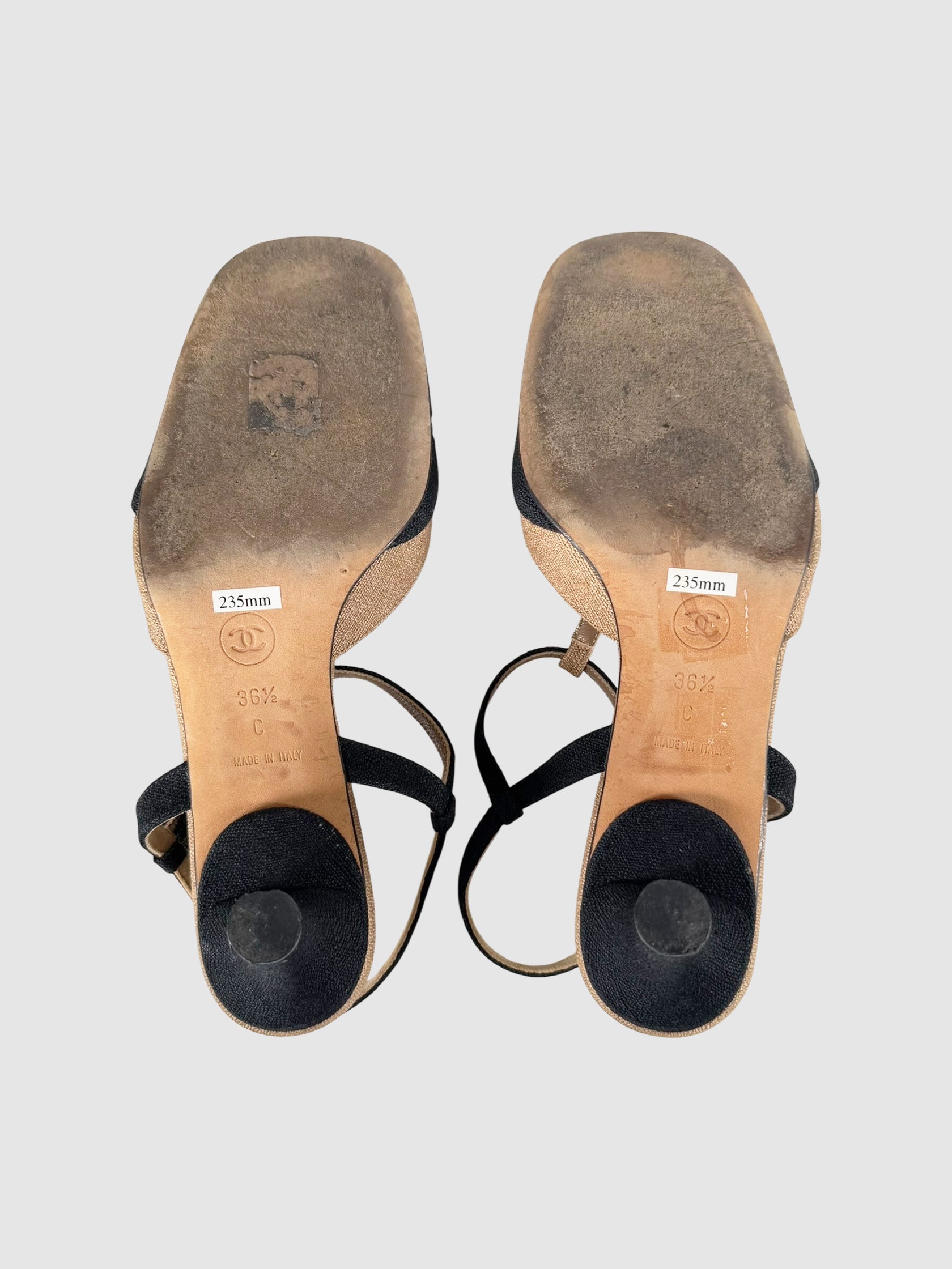 T-Strap Slingback Heels