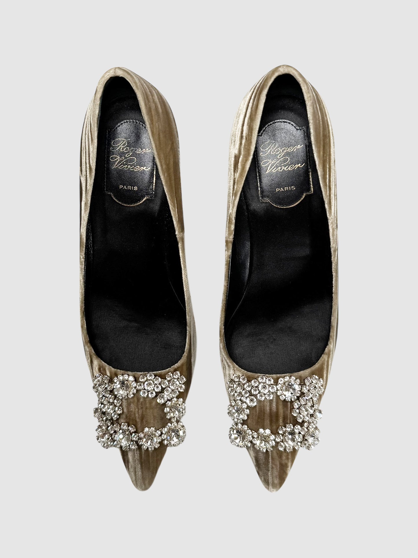Velvet Kitten Heels