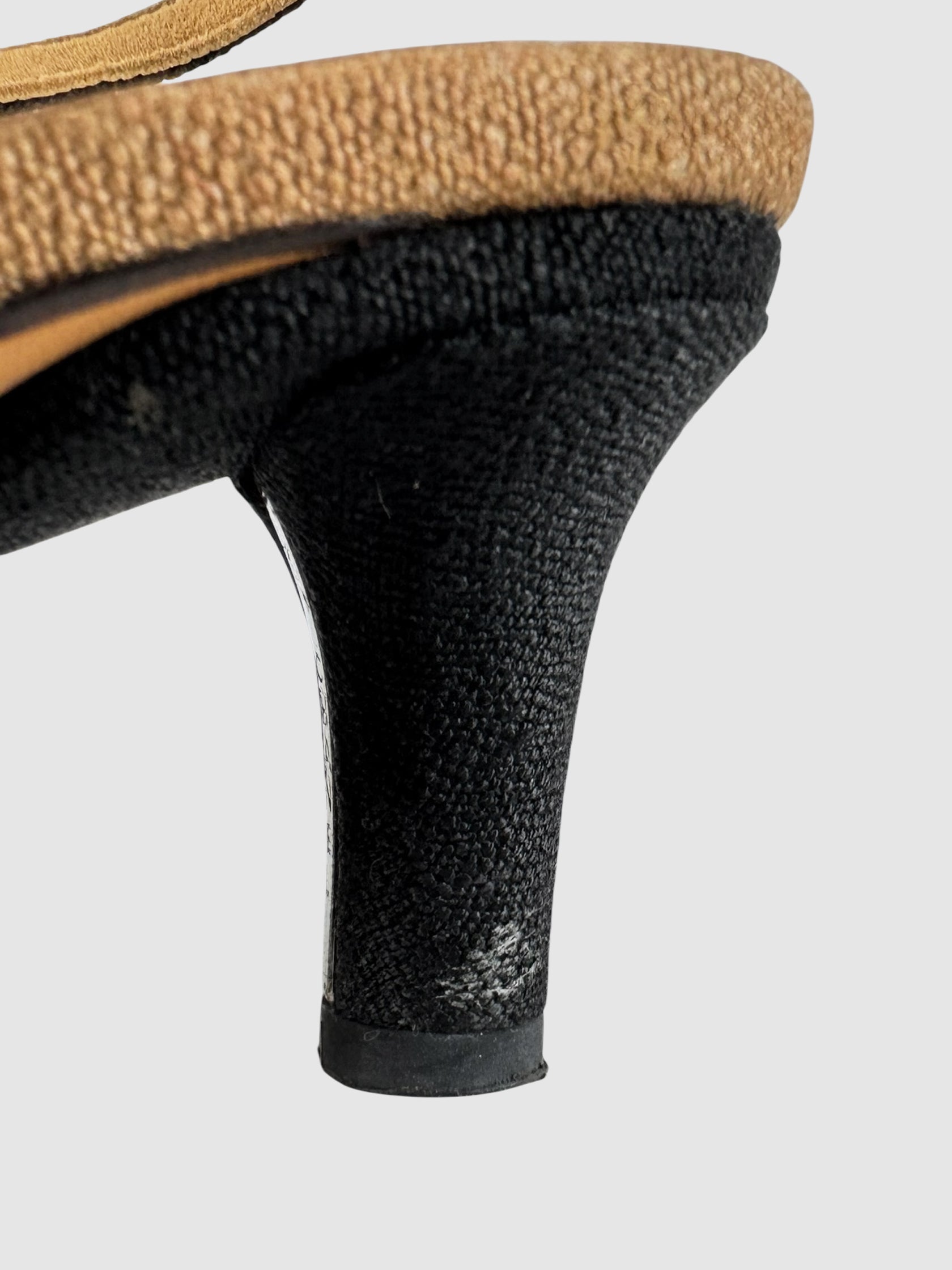 T-Strap Slingback Heels