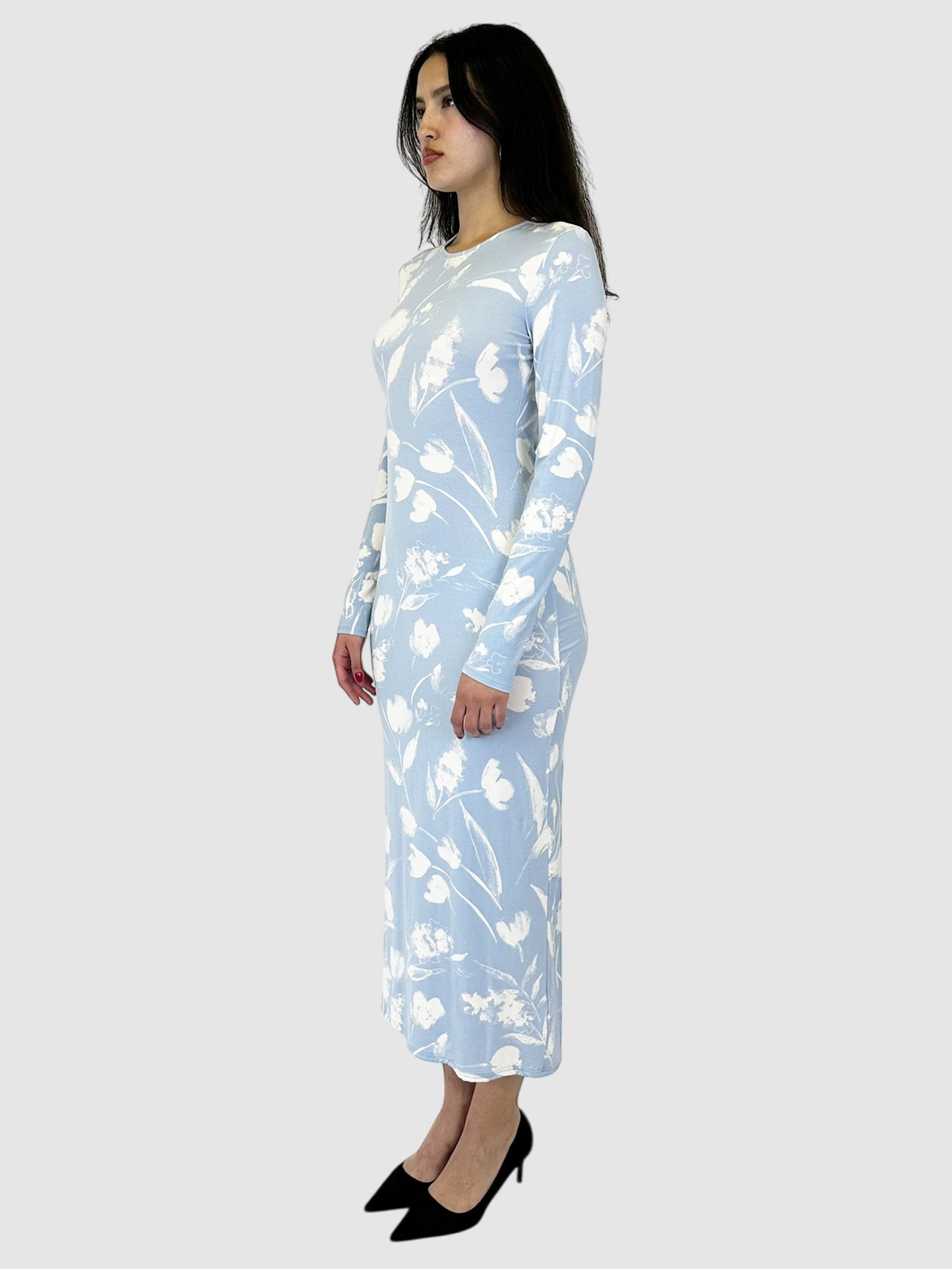 Floral Maxi Dress - Size M