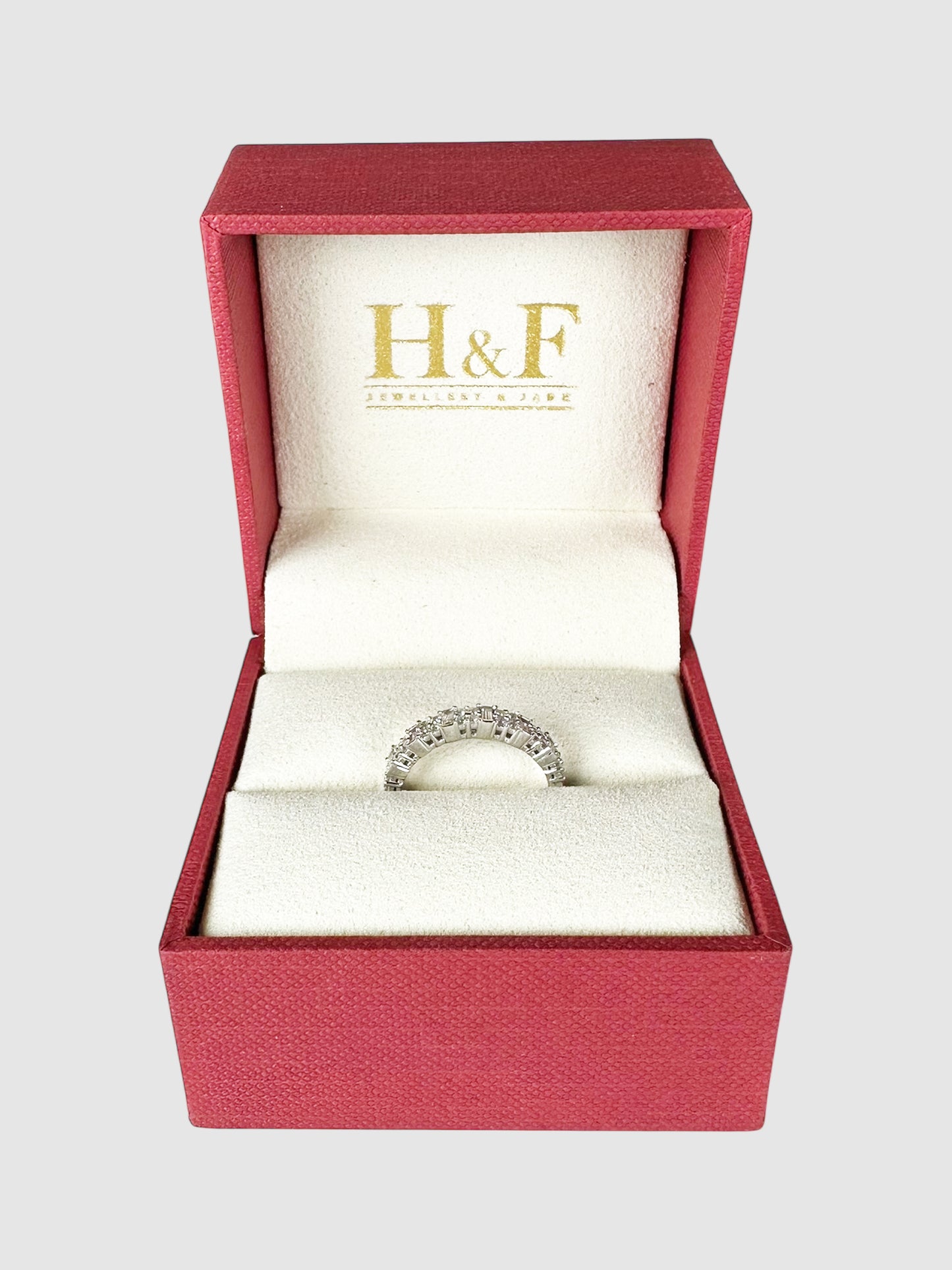 White Gold Diamond Ring