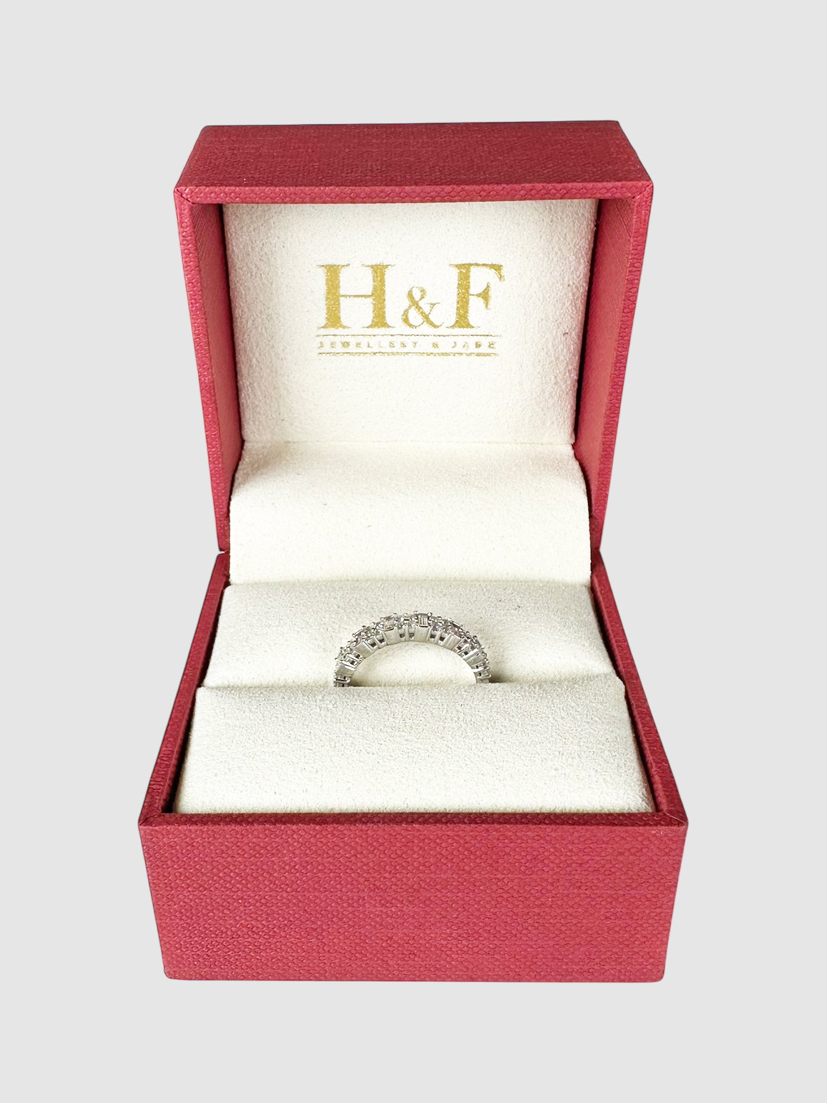 White Gold Diamond Ring