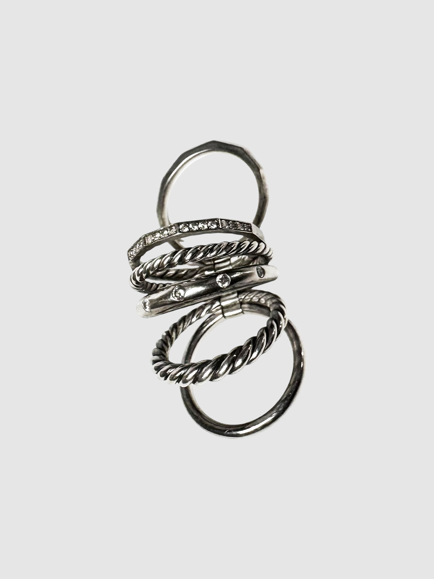 Stax Six Row Ring
