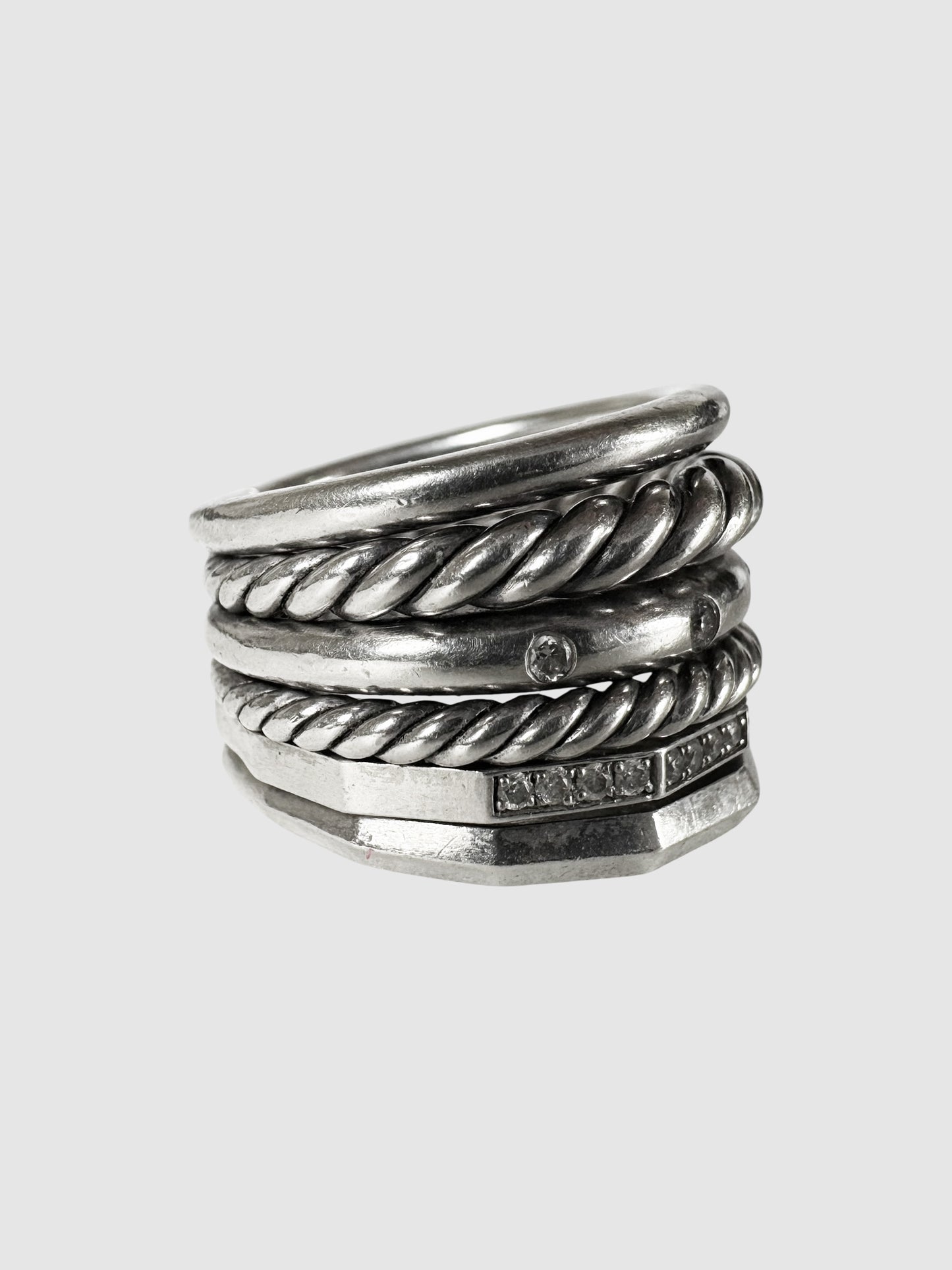 Stax Six Row Ring