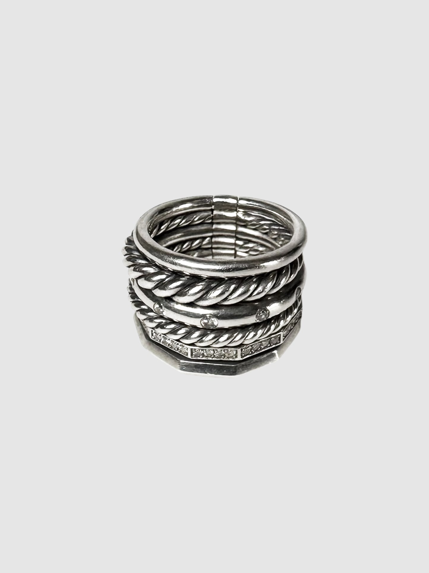 Stax Six Row Ring