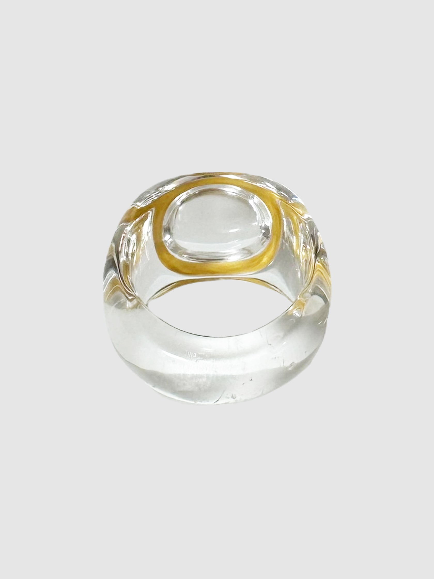 Transparent Crystal Ring