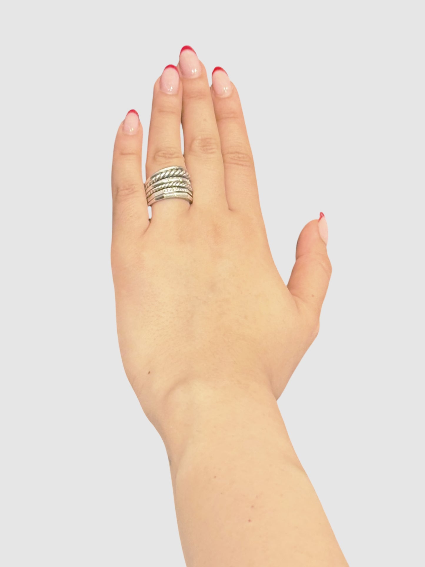 Stax Six Row Ring