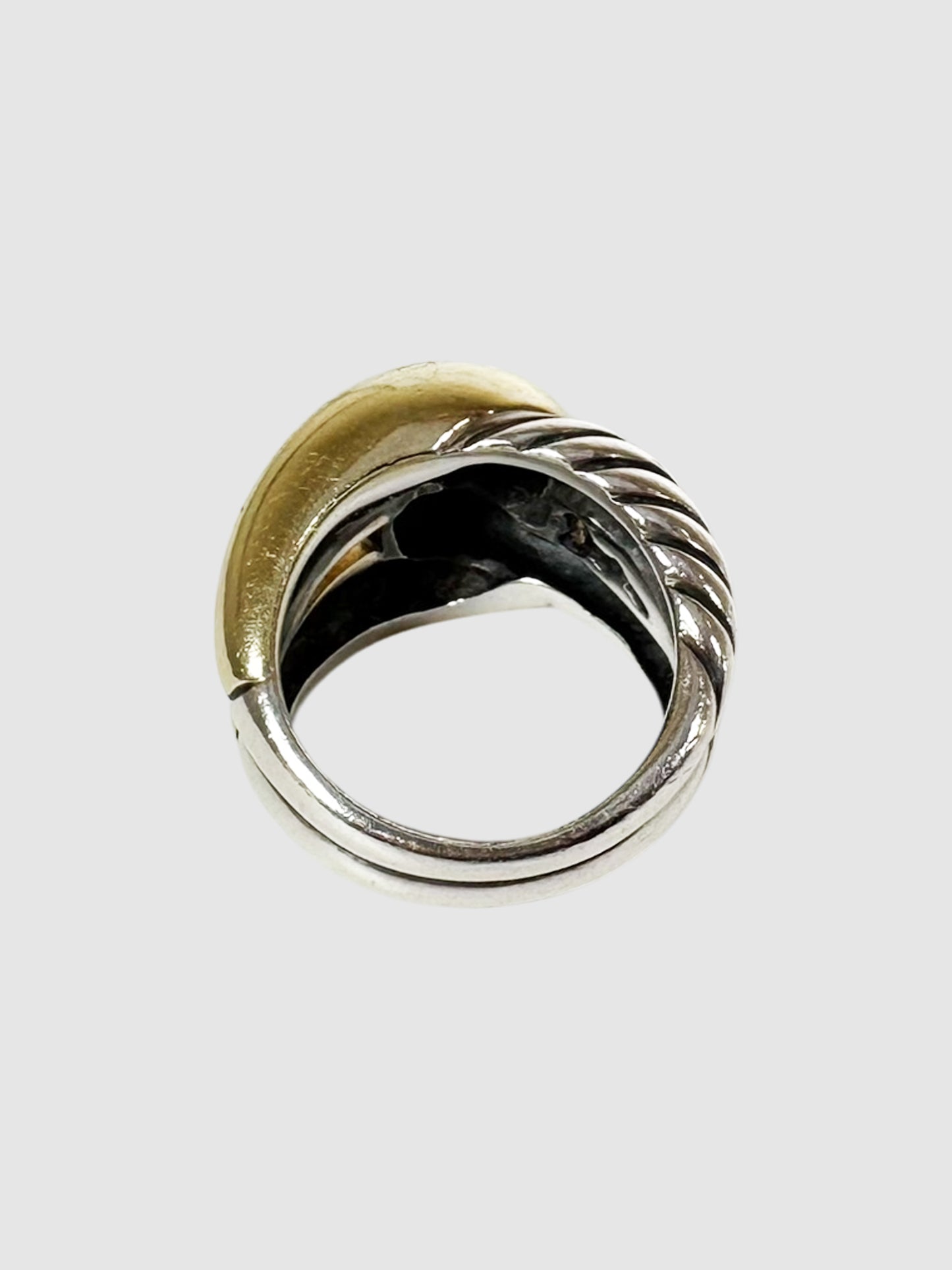 14K Silver Large Infinity Ring