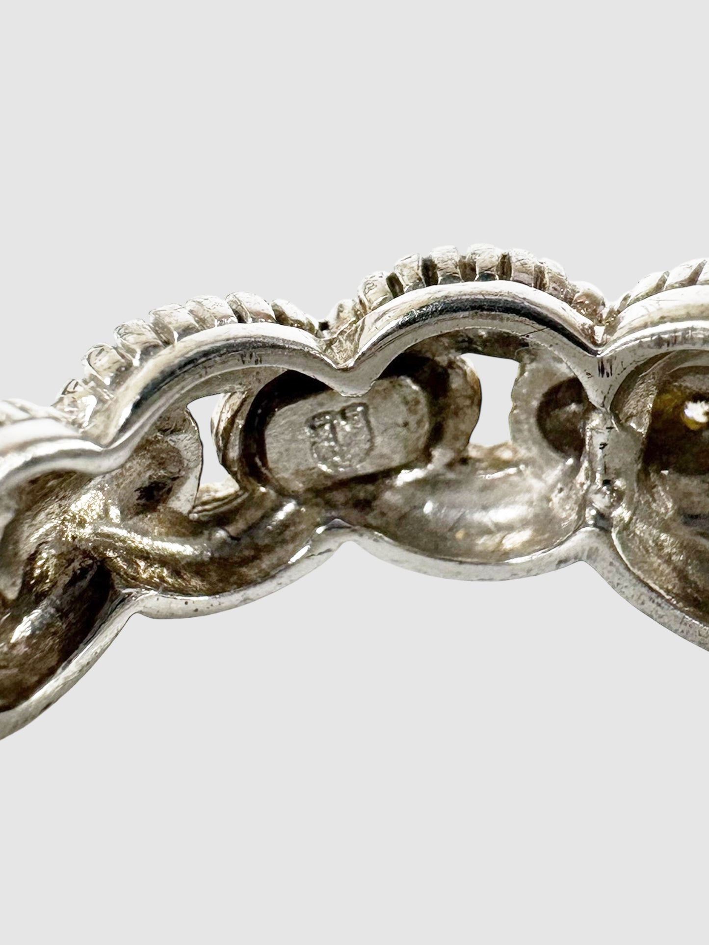 Two-Tone Heart Ring