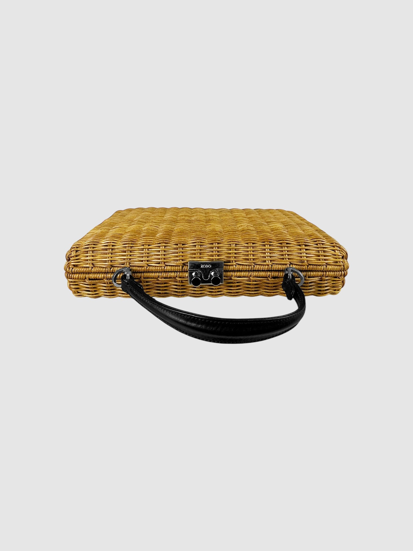 Wicker Handle Bag