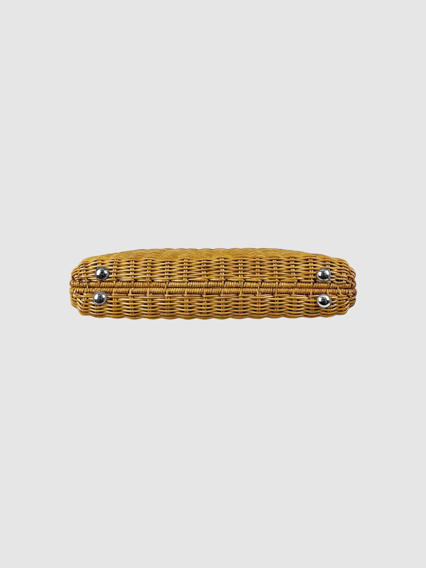 Wicker Handle Bag