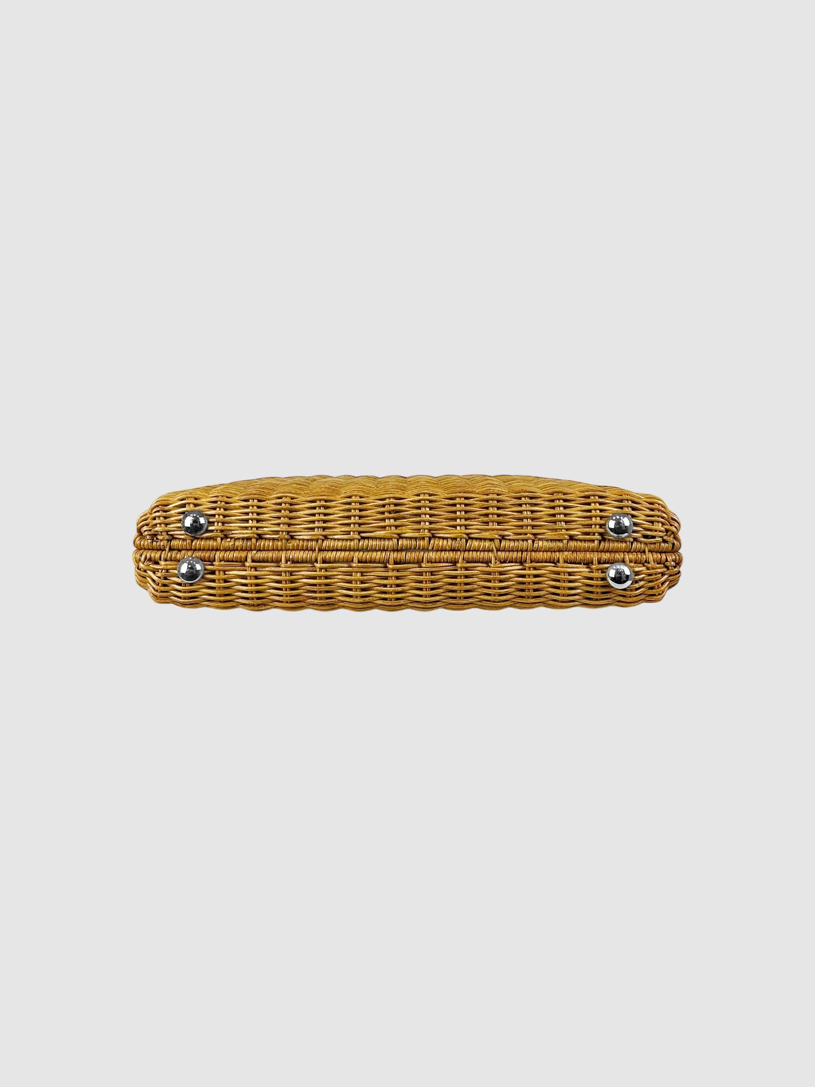 Wicker Handle Bag